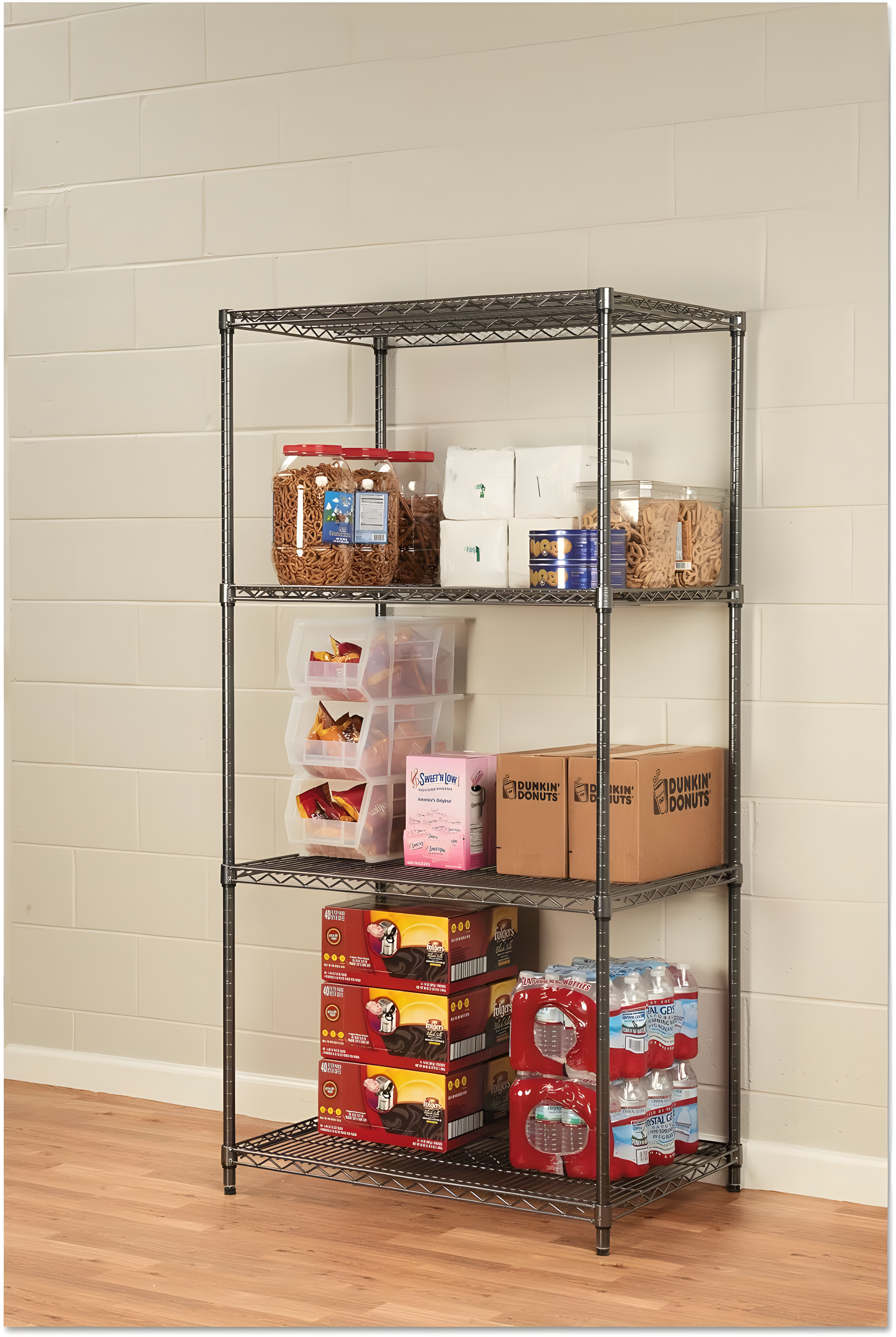 Alera® 36'' W Metal Shelving Unit