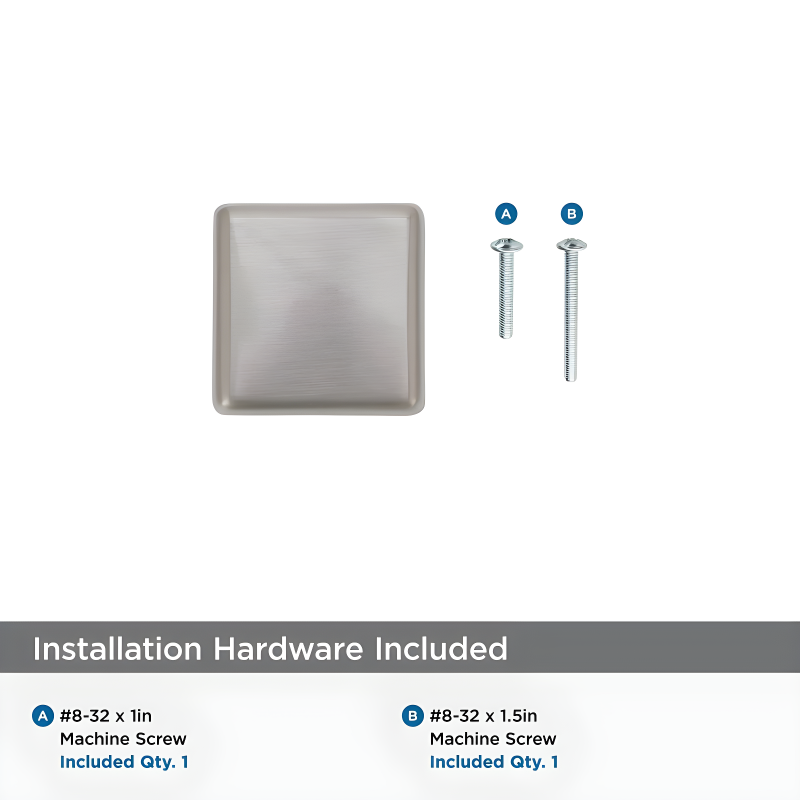 Amerock Blackrock Square Knob