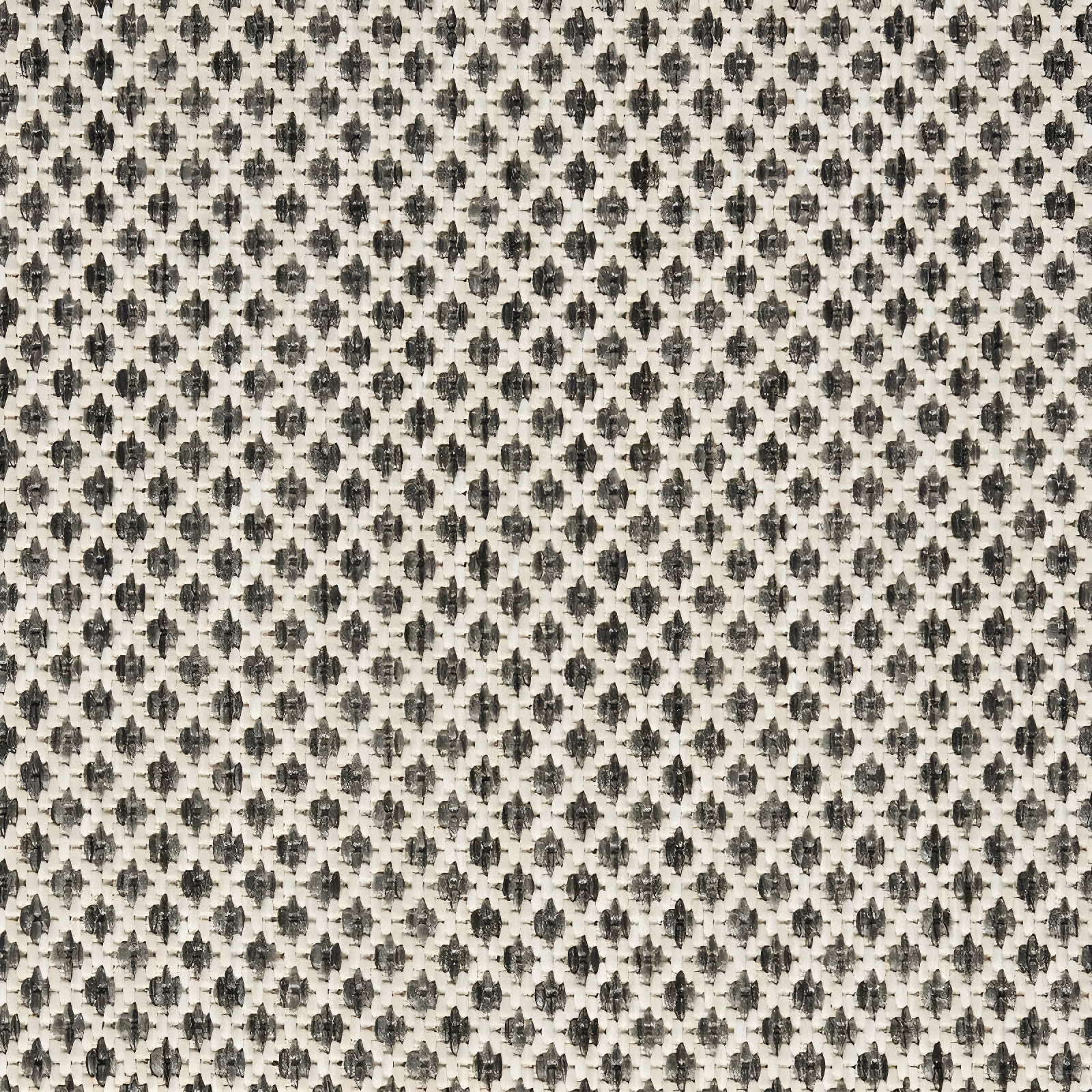 Beachcrest Home™ Rectangle Hartigan Geometric Machine Tufted Polypropylene Plastic Indoor / Outdoor Area Rug in Gray