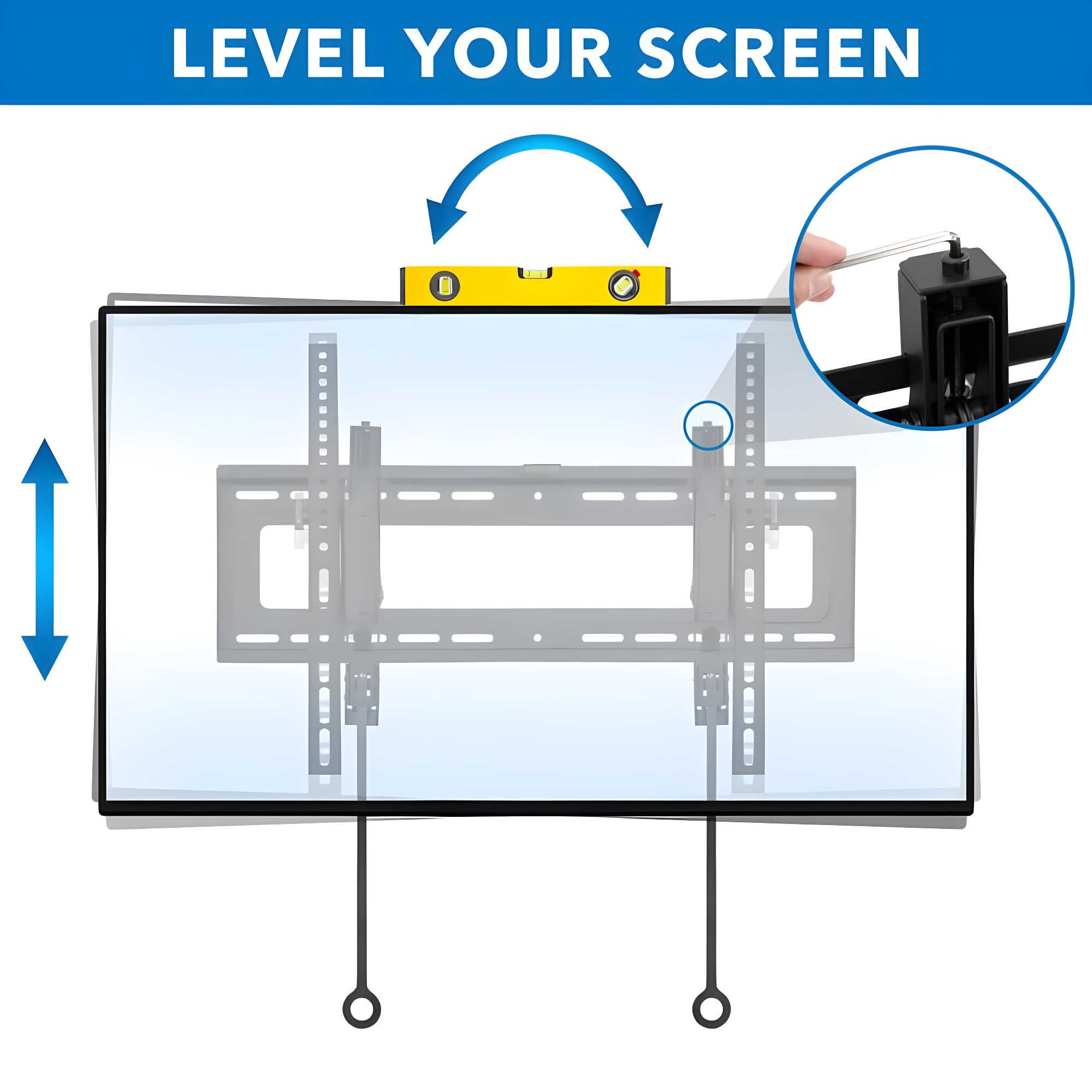 Mount-it Mount-It Advanced Tilt TV Wall Mount | Full Tilting Extendable Mounting Bracket Fits 37" - 80" TVs