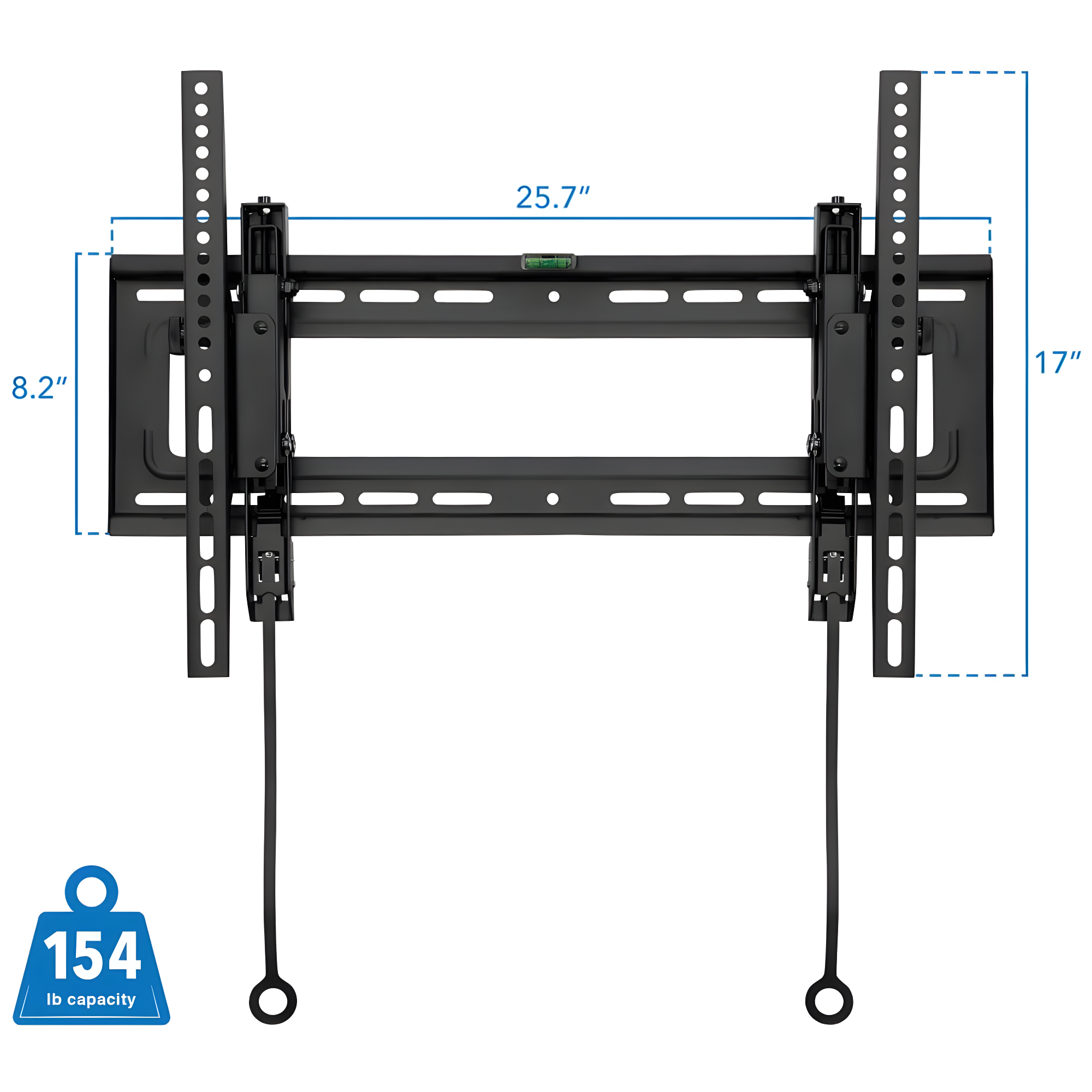 Mount-it Mount-It Advanced Tilt TV Wall Mount | Full Tilting Extendable Mounting Bracket Fits 37" - 80" TVs