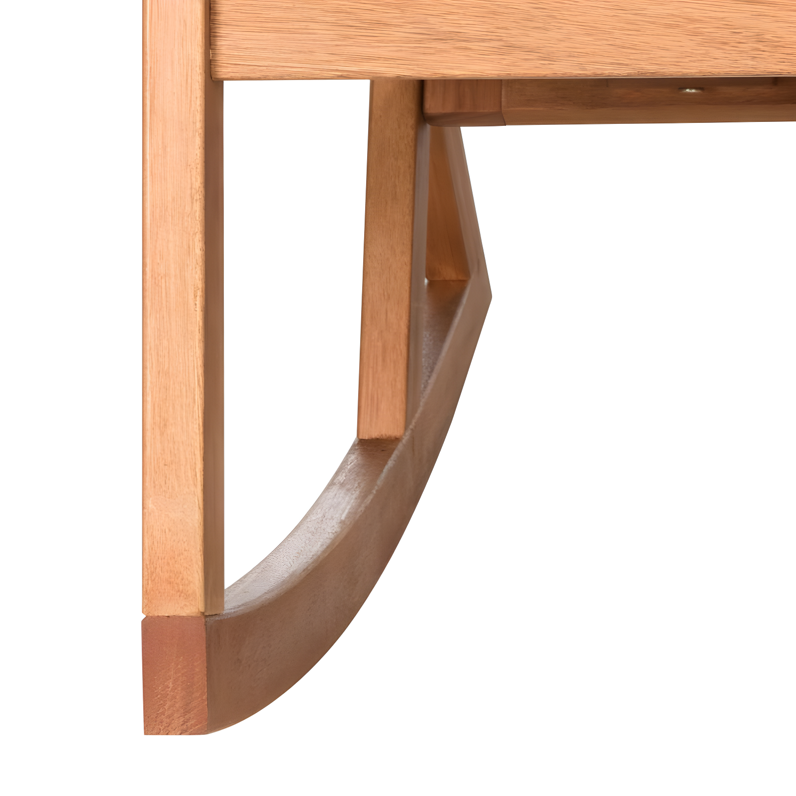 Vernon Rocking Chair Indoor/Outdoor - PAT7013 - Natural/Navy - Safavieh