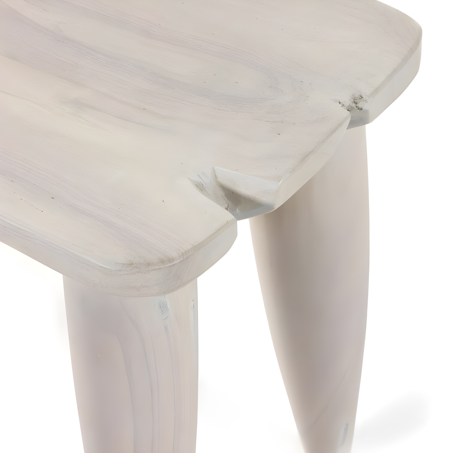 Clarabelle Indoor / Outdoor Stool - Ivory