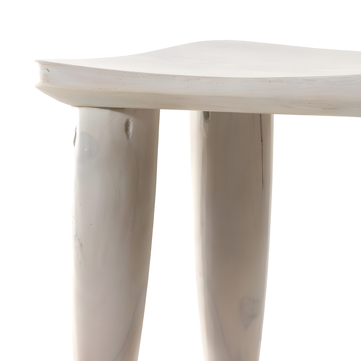 Clarabelle Indoor / Outdoor Stool - Ivory