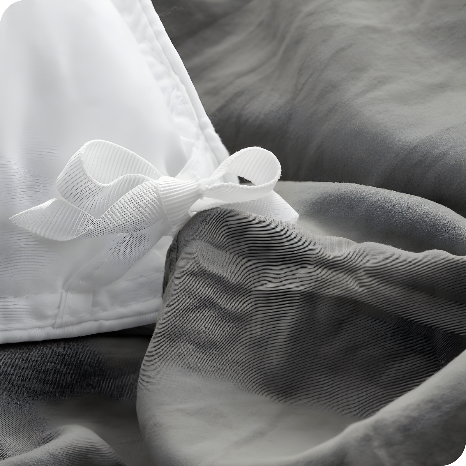 Bare Home Washed Microfiber Duvet Cover Set