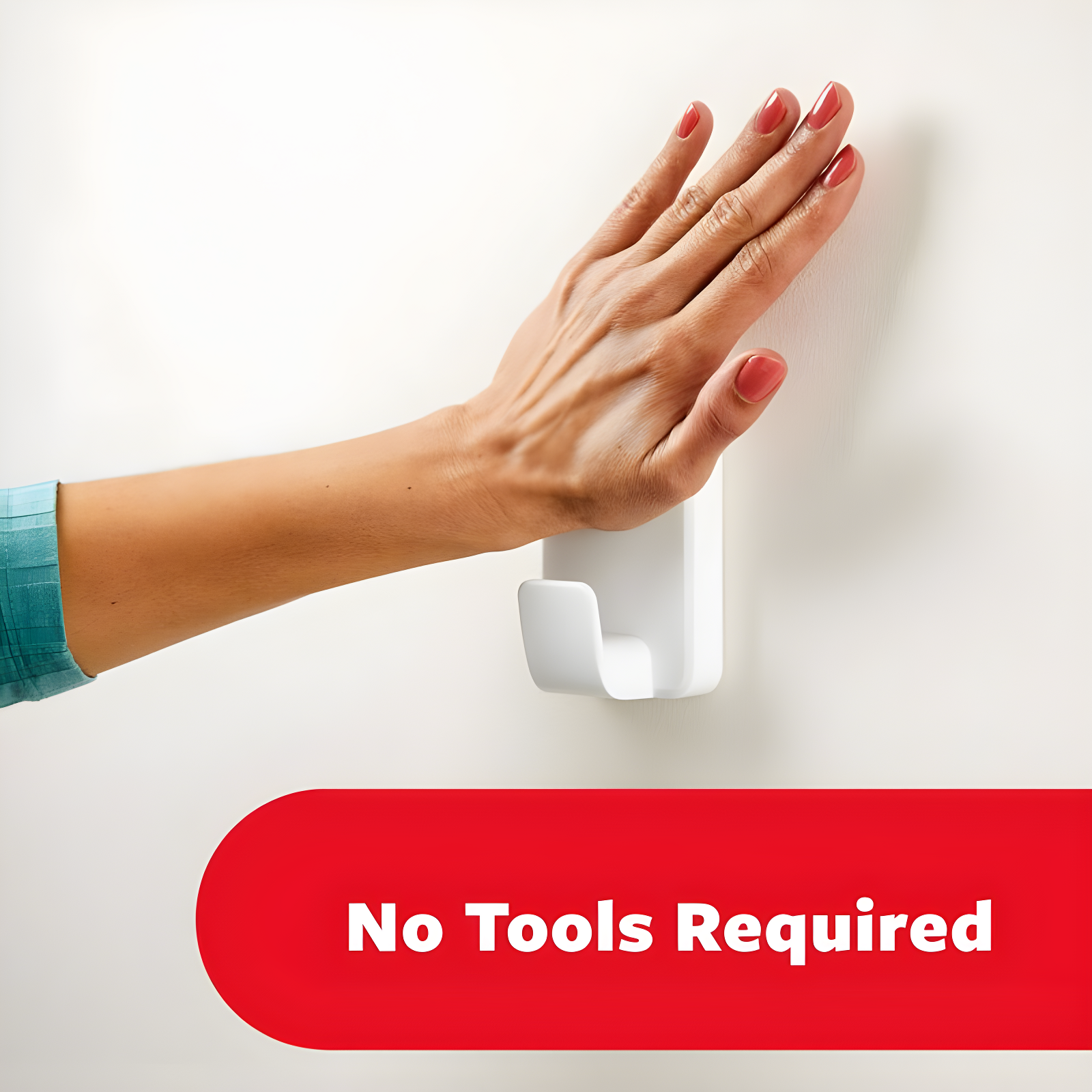 Command Extra Large Single Hook: Heavy Duty Adhesive, Holds 15 lbs, Plastic, White, 1 Pack