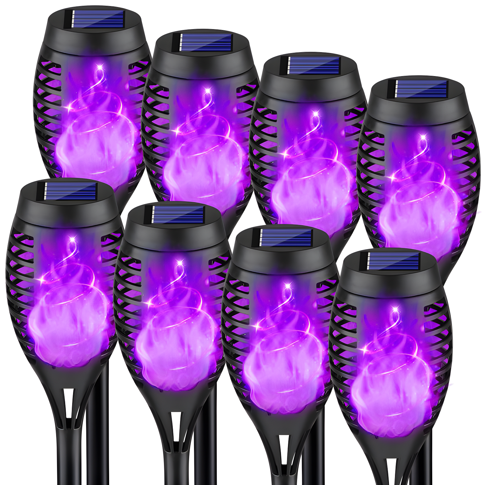 The Holiday Aisle® 8 Pack Halloween Decorations Outdoor, Halloween Solar Lights for Halloween Decor