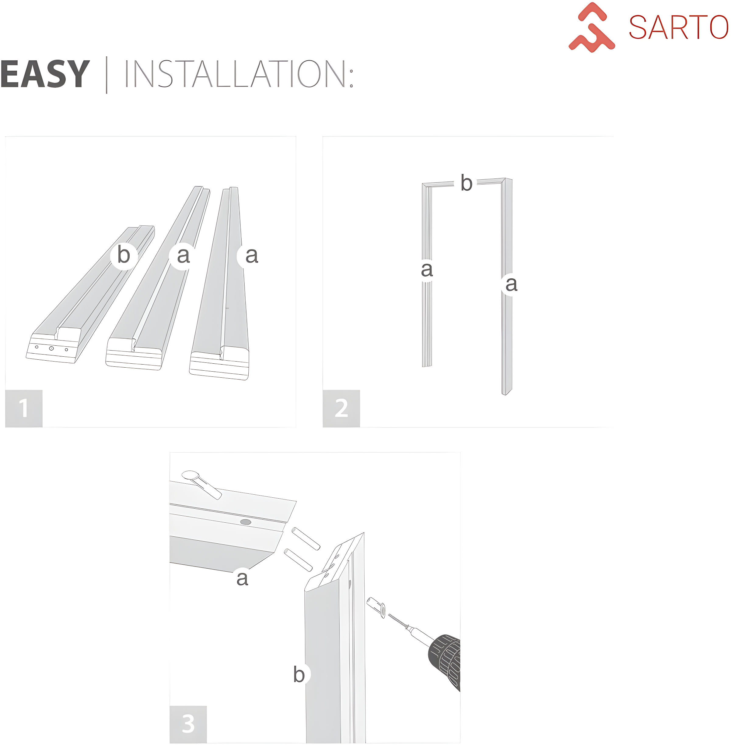 SARTODOORS 2132 Solid + Manufactured Wood Paneled French Doors