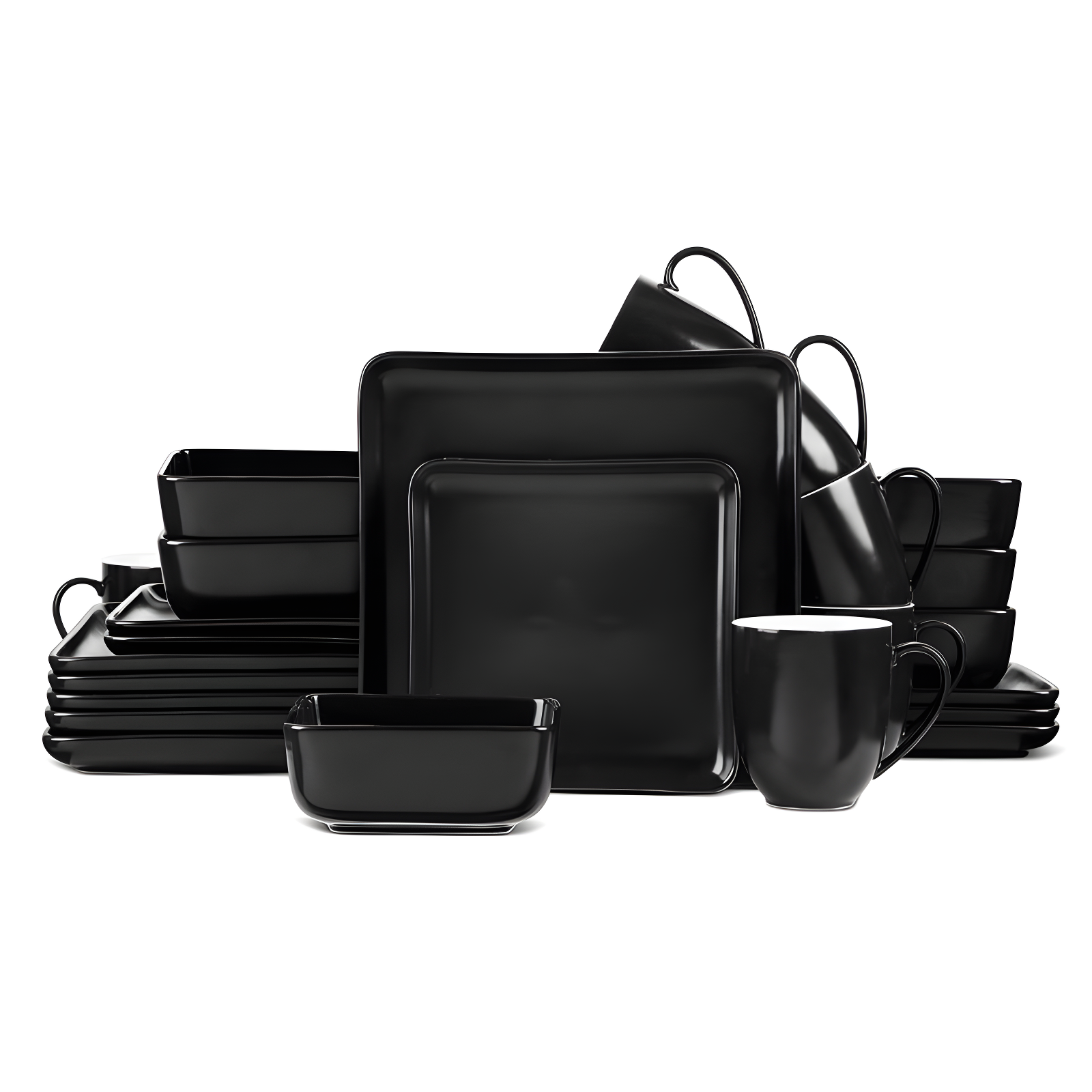 Stone Lain Amy 24-Piece Dinnerware Set Porcelain & Reviews | Wayfair
