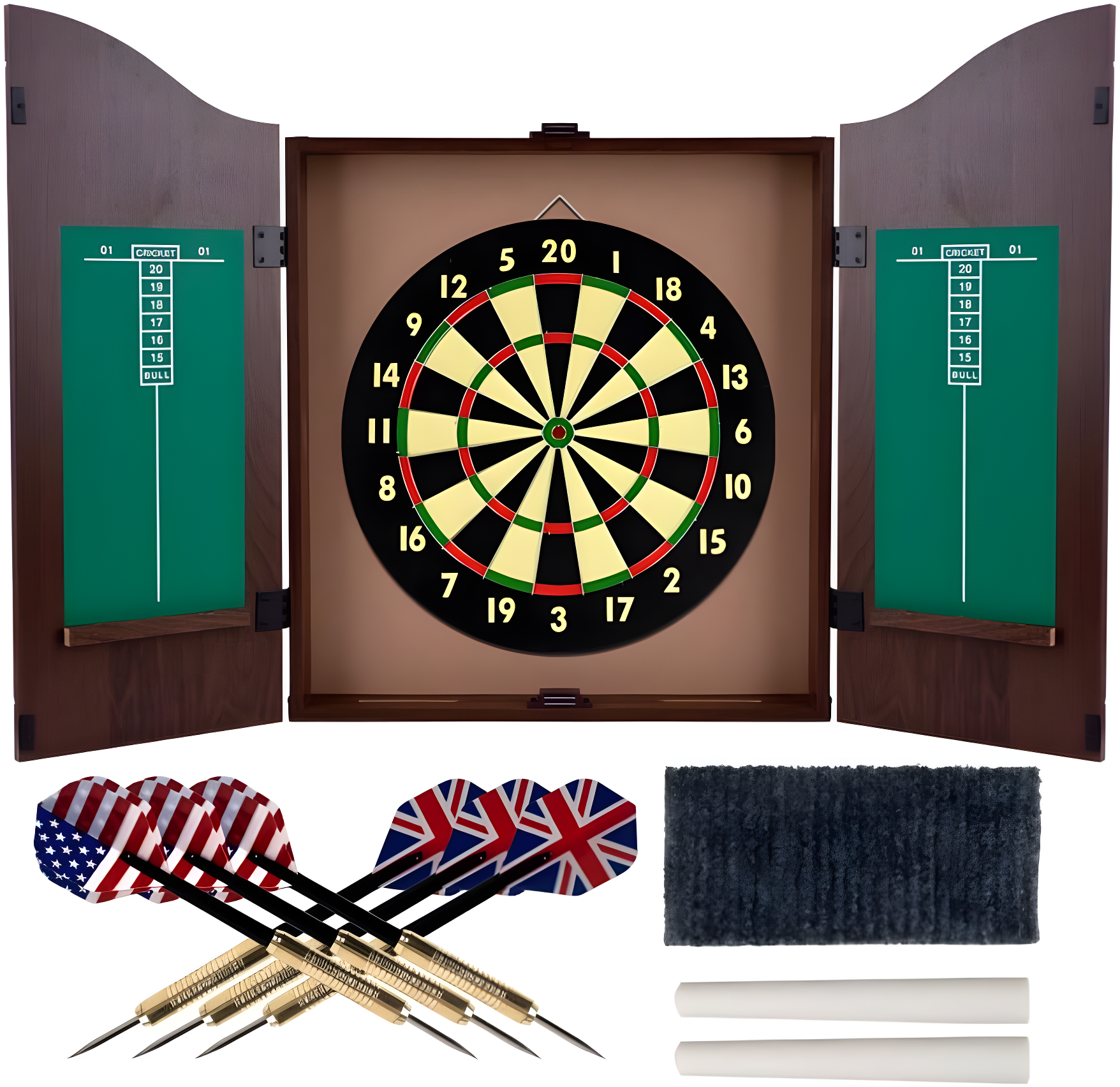 Trademark Games Trademark Games Cork Dartboard (Darts Included)
