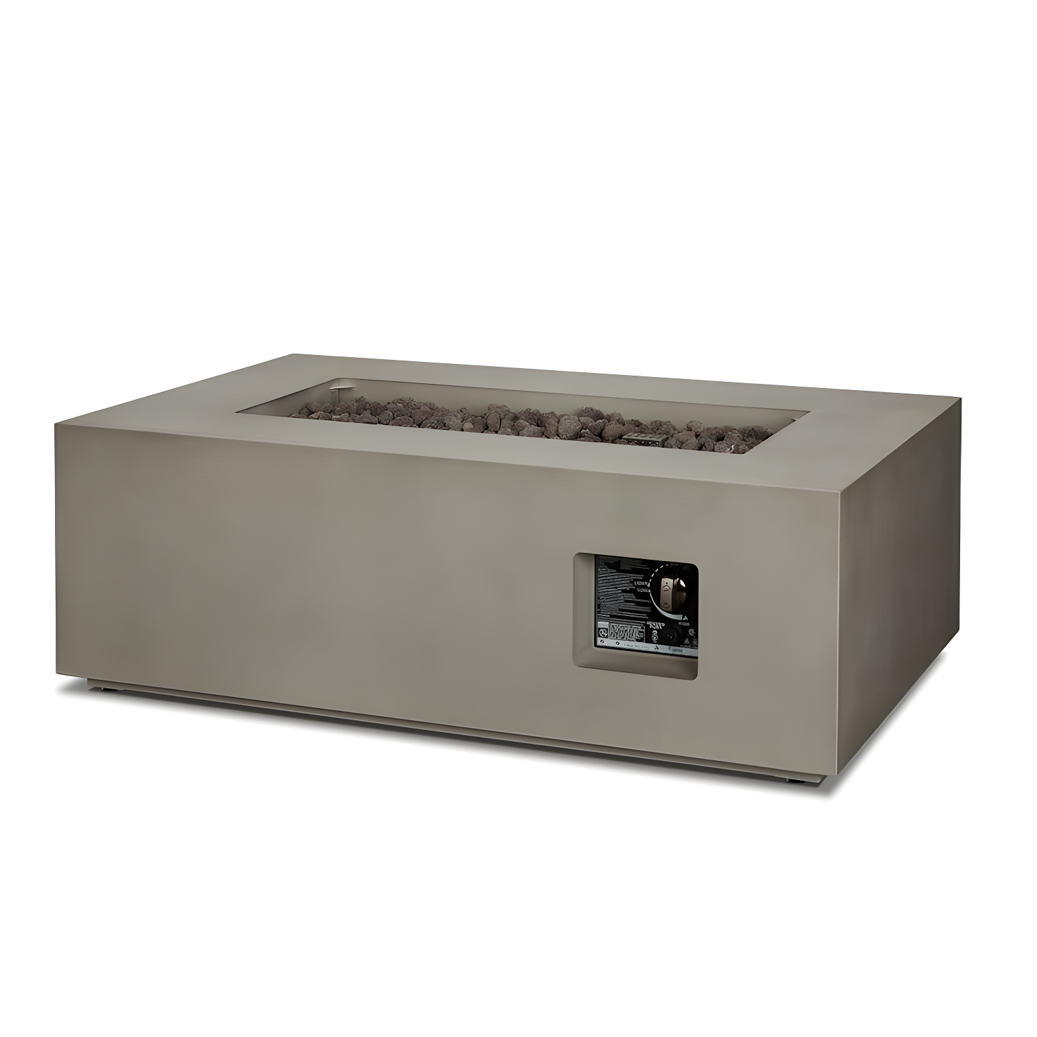 AEGEAN Propane / Natural Gas Outdoor Fire Pit Table