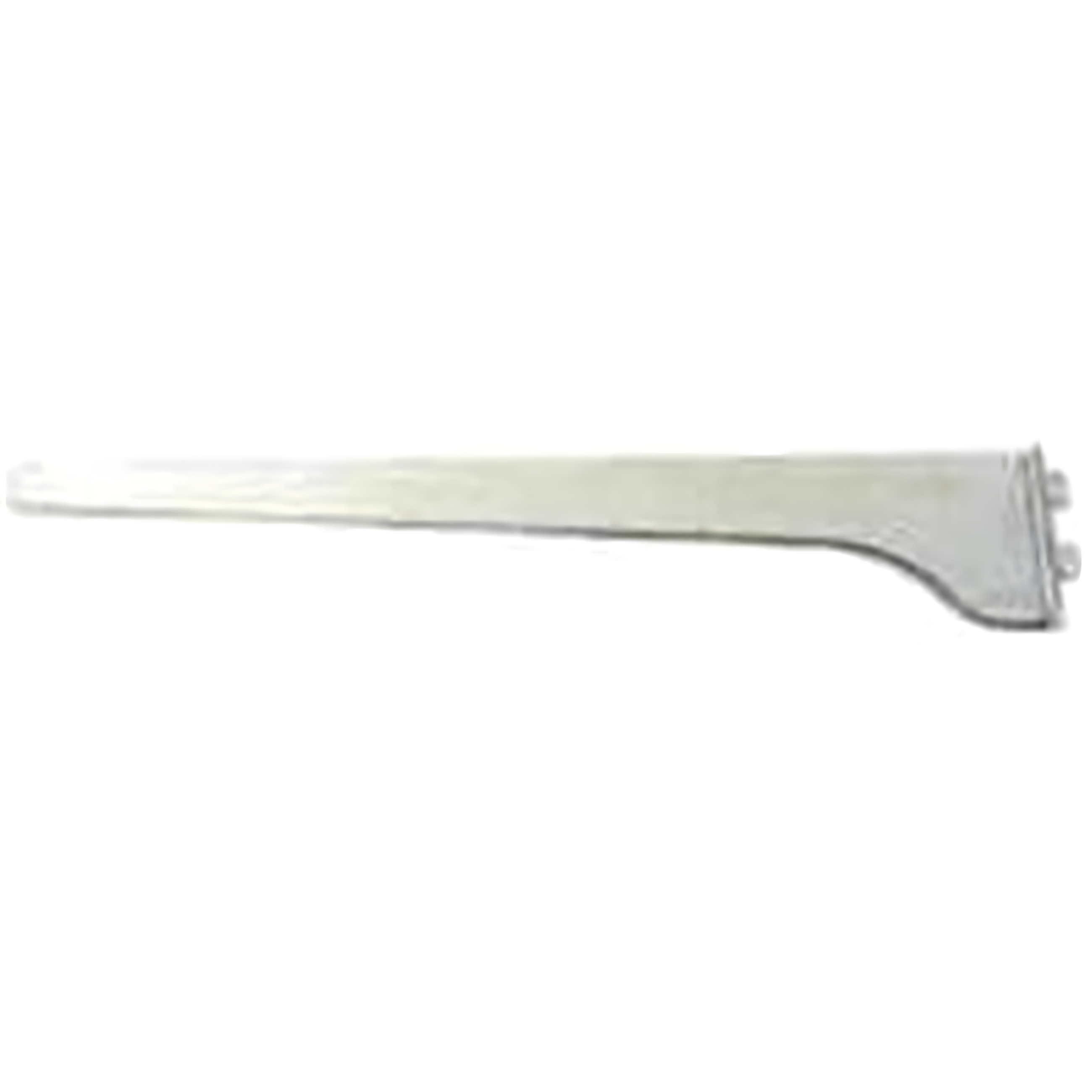 Knape & Vogt White Steel Bracket 16 Ga. 16 in. L 160 lb