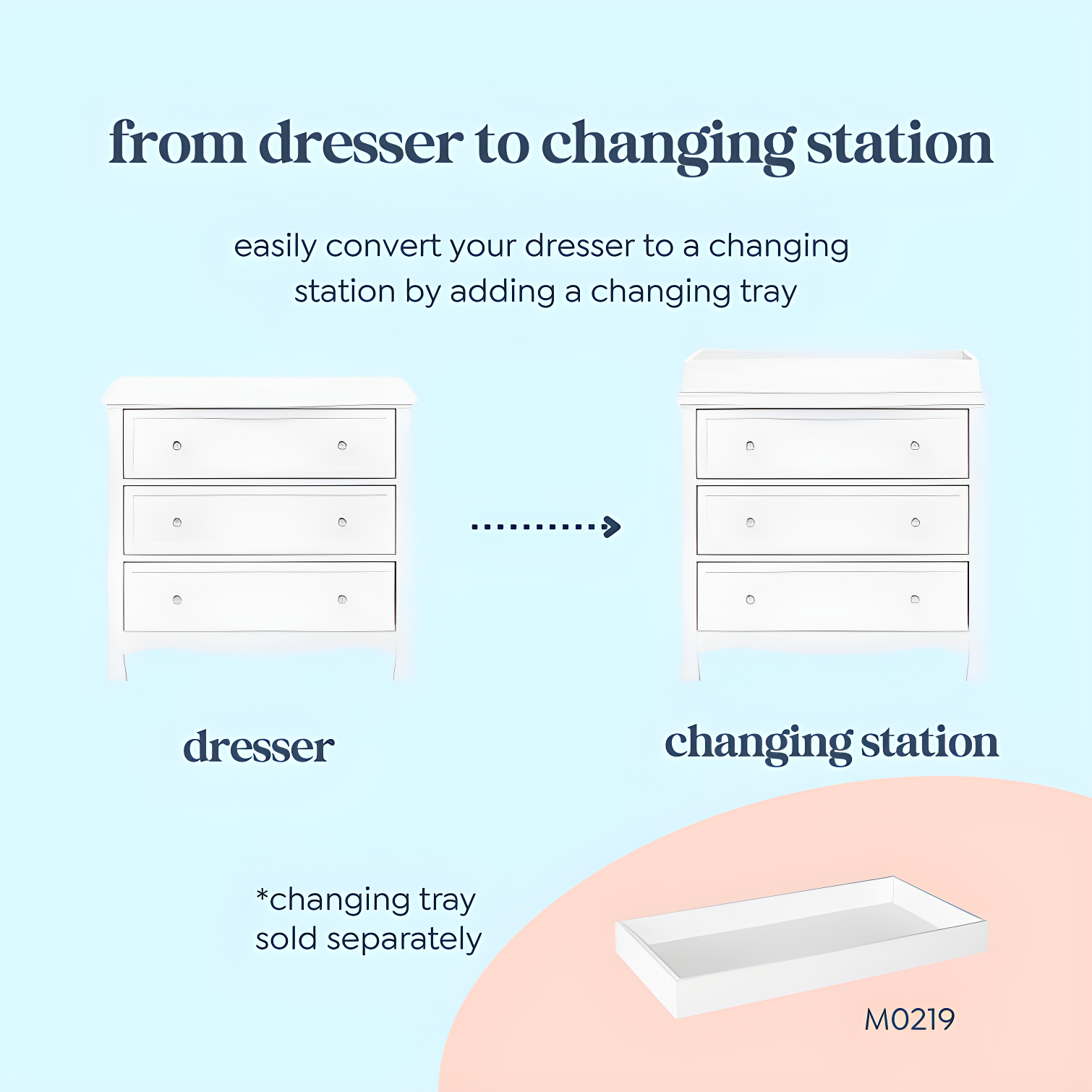 Kalani 3 Drawer Dresser