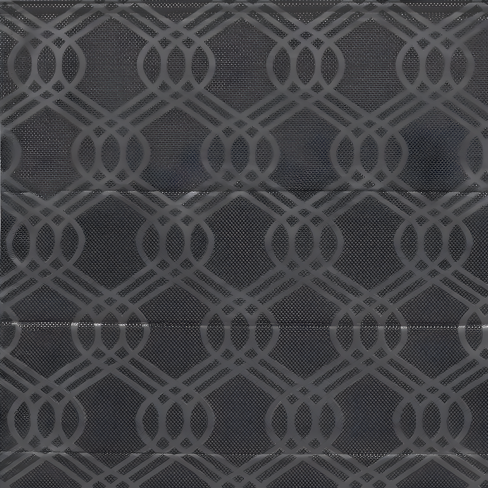 Amalgamated Textiles Exclusive Home Prague Trellis 100% Blackout Roman Shade