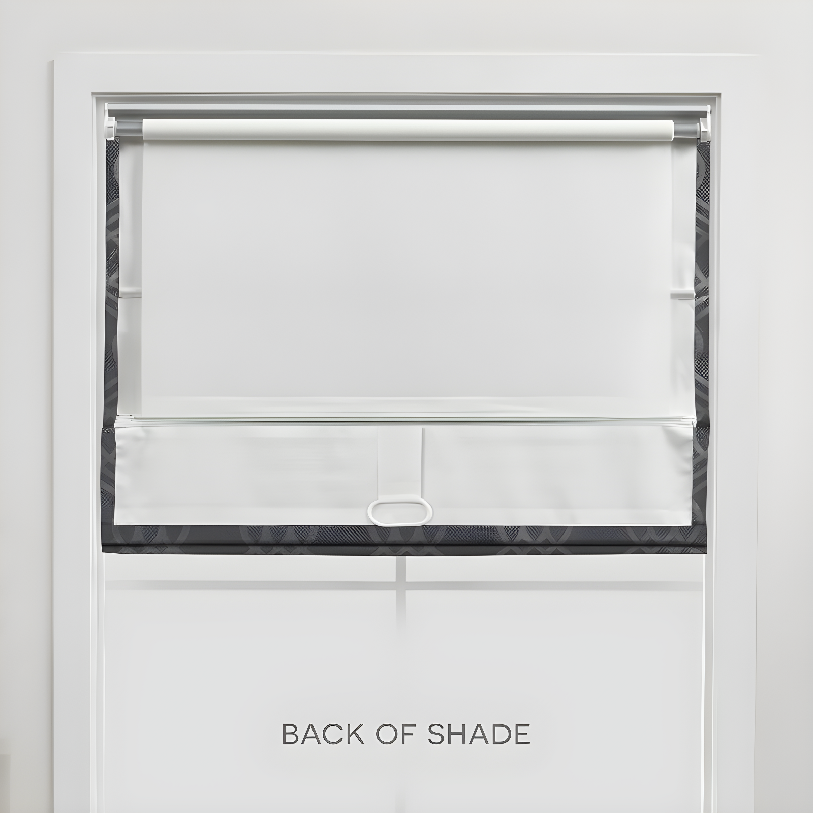 Amalgamated Textiles Exclusive Home Prague Trellis 100% Blackout Roman Shade