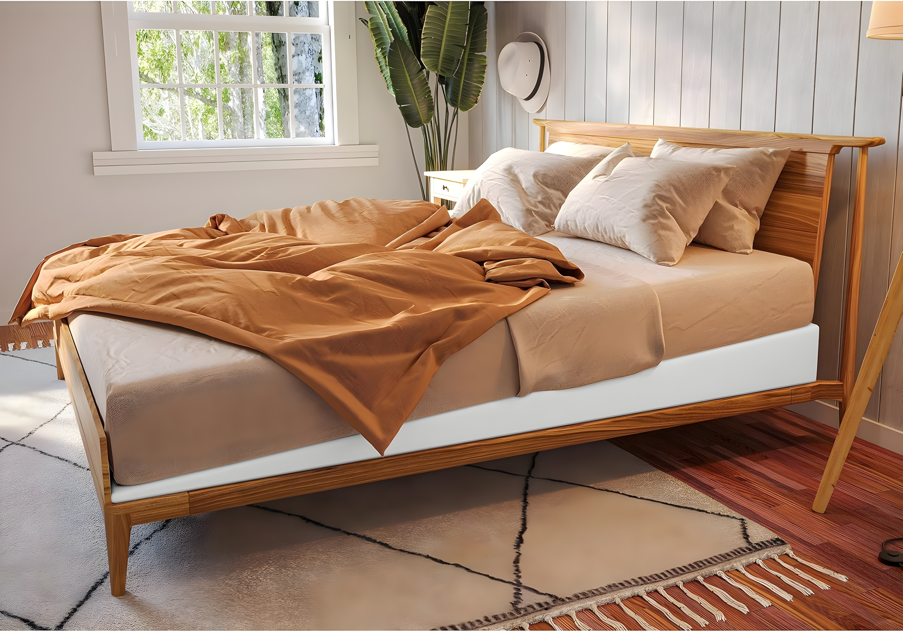 Avana Mattress Elevator - 5-Inch Size - Gentle Incline Under Mattress Support, 5", Twin