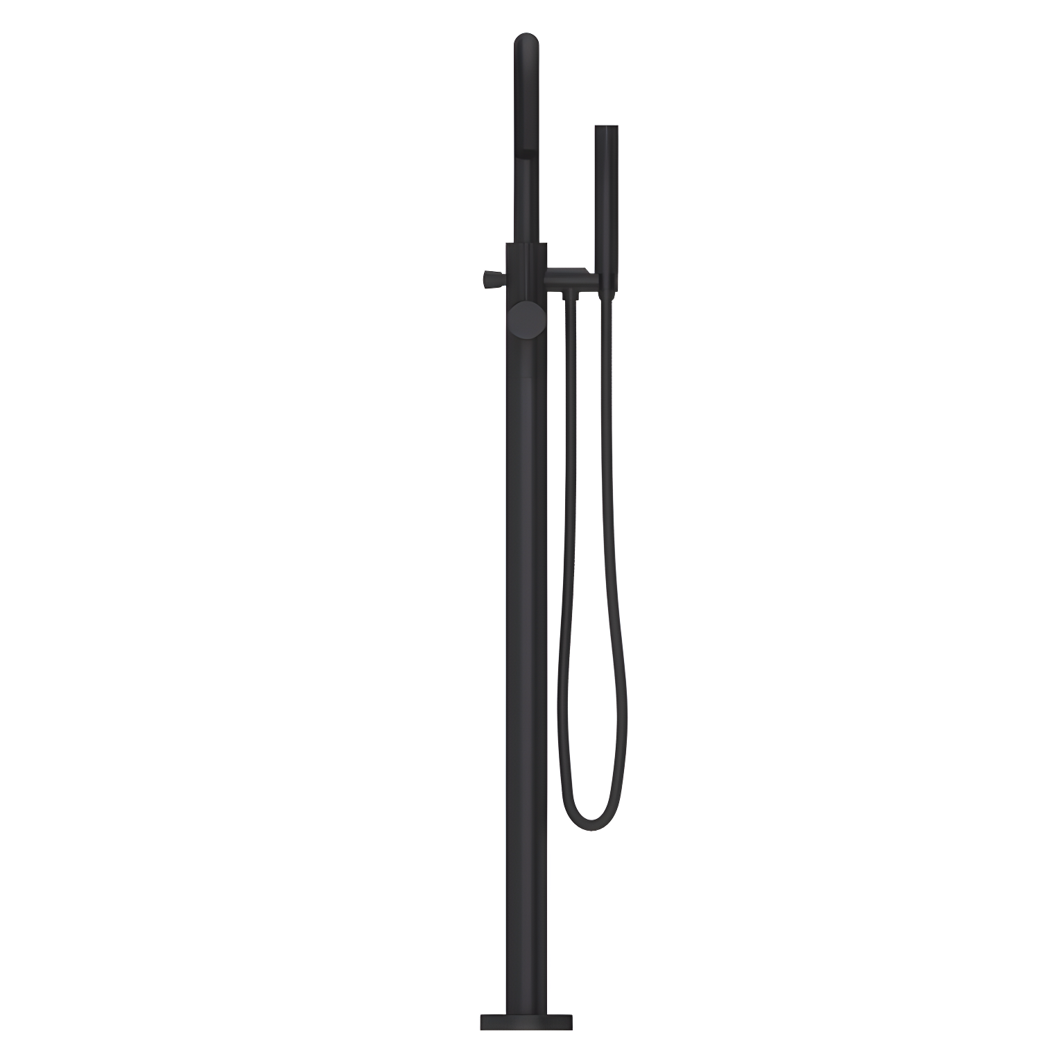 Pfister LG61MFB Single Handle Floor Mounted Freestanding Tub Filler Trim