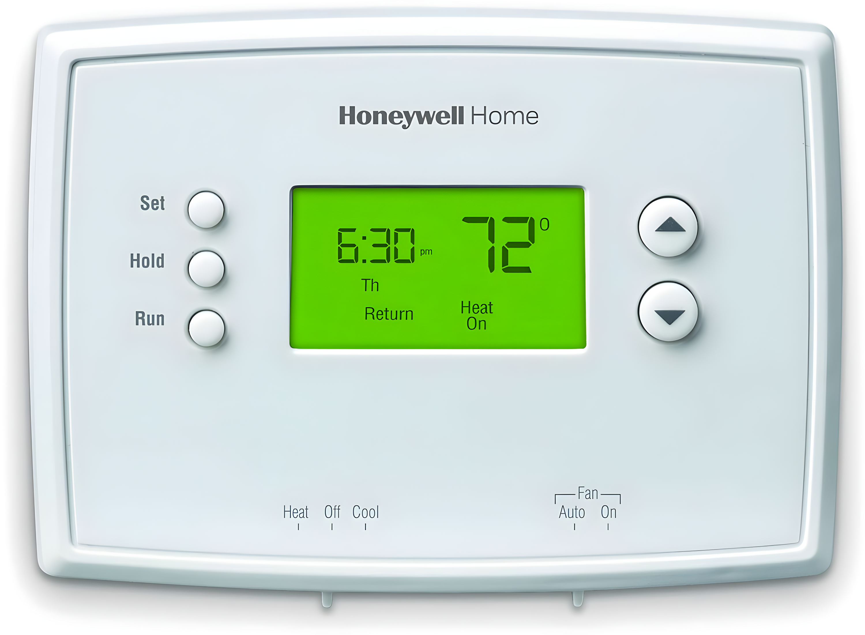 Honeywell Home 5-2 Day Programmable Low Volt Thermostat: White, Plastic, 1 Year Warranty, AA Battery Required