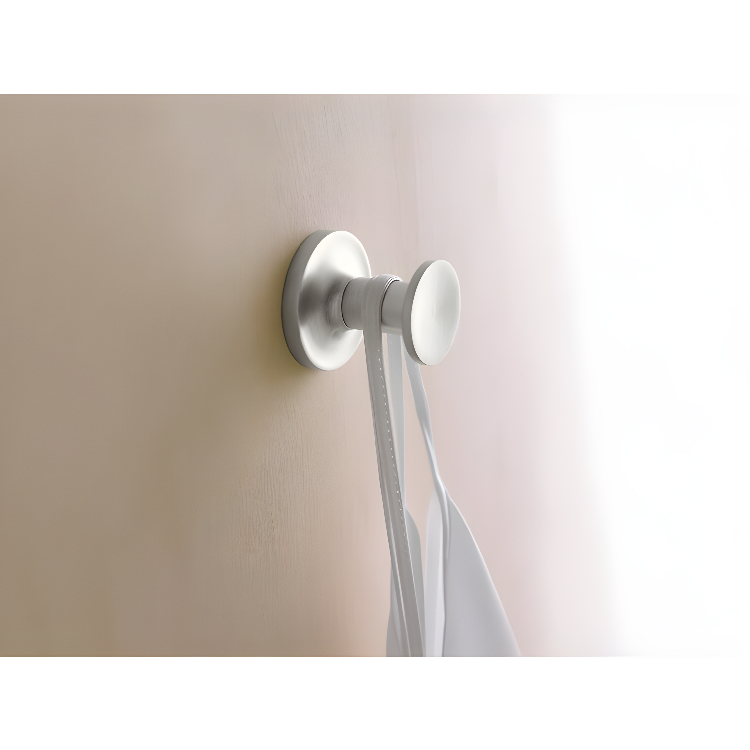 Purist® Wall Mounted Round Bathroom Robe Hook, Towel Hook, Clothing Hook