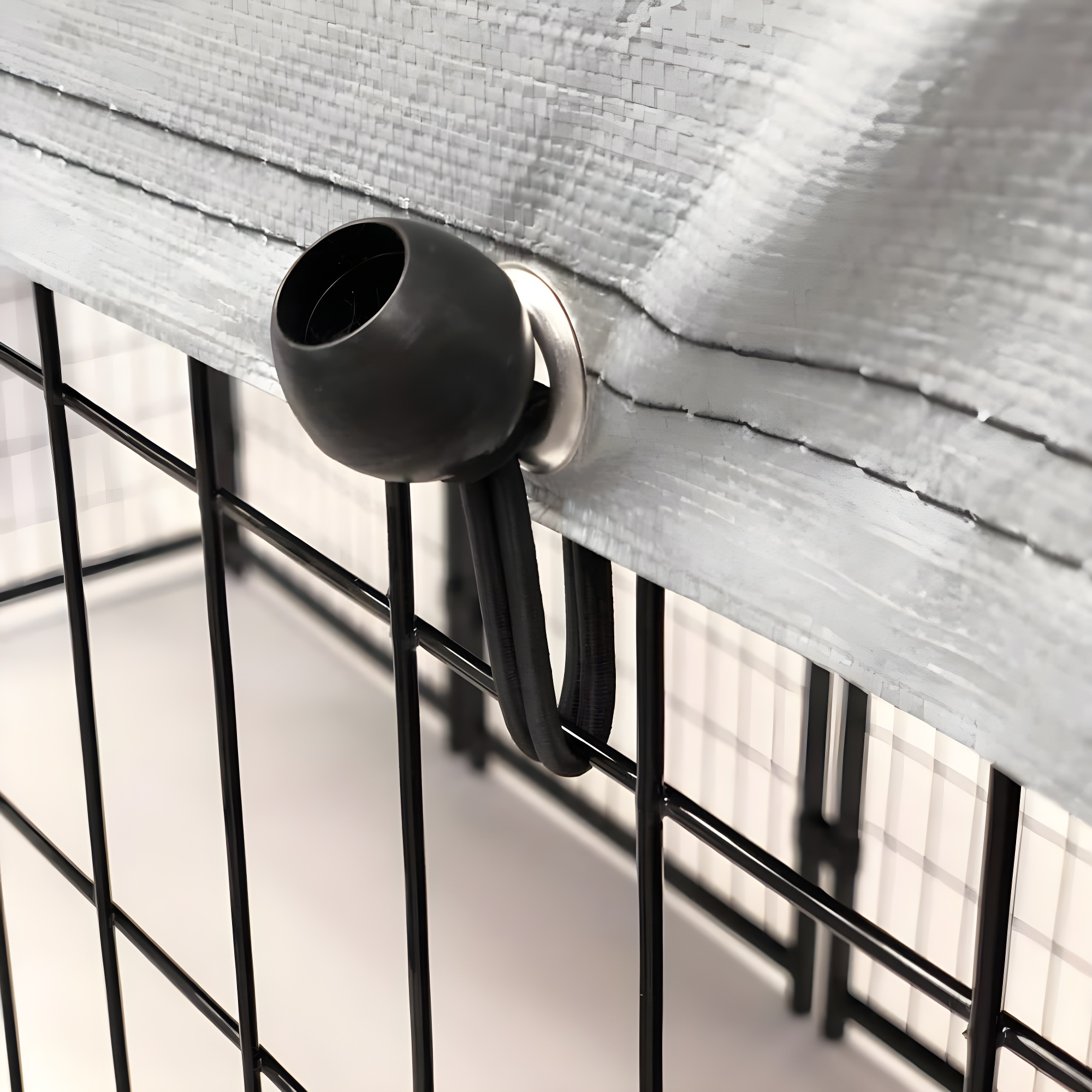 Kennels Direct Metal Kennel Kit with Cover