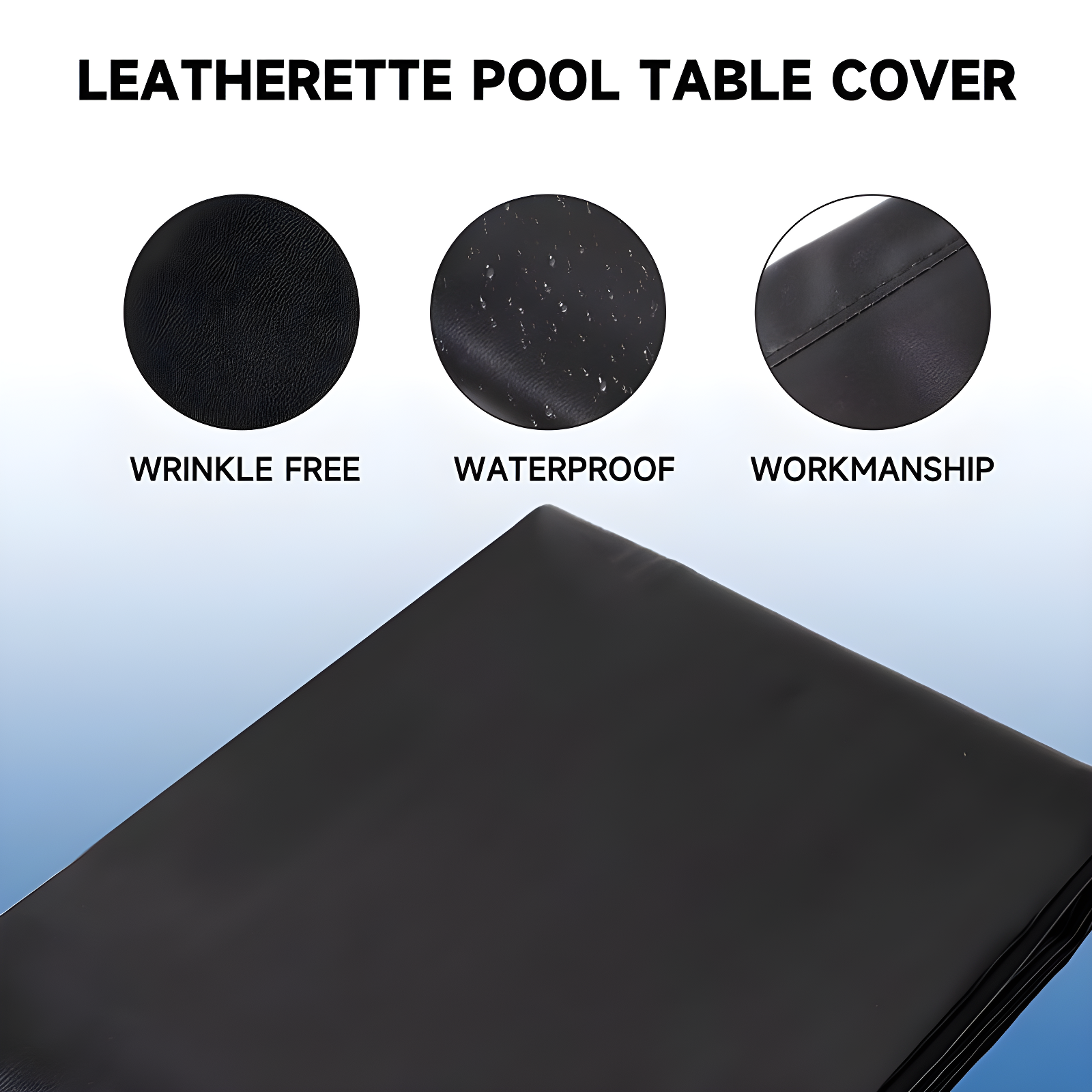GSE Games & Sports Expert GSE Games & Sports Expert Leather / Faux Leather Pool Table Covers & Accessories