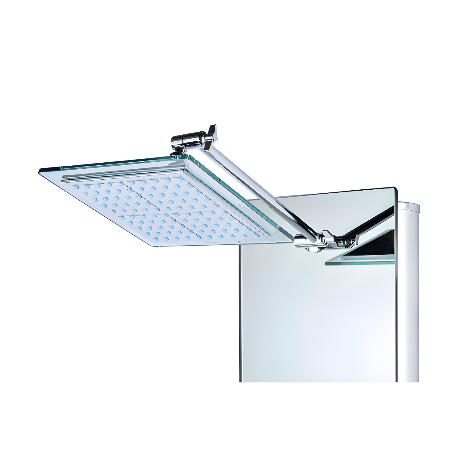 Blue Ocean SPA392M Blue Ocean 52 inch Aluminum Shower Panel With Shower Head