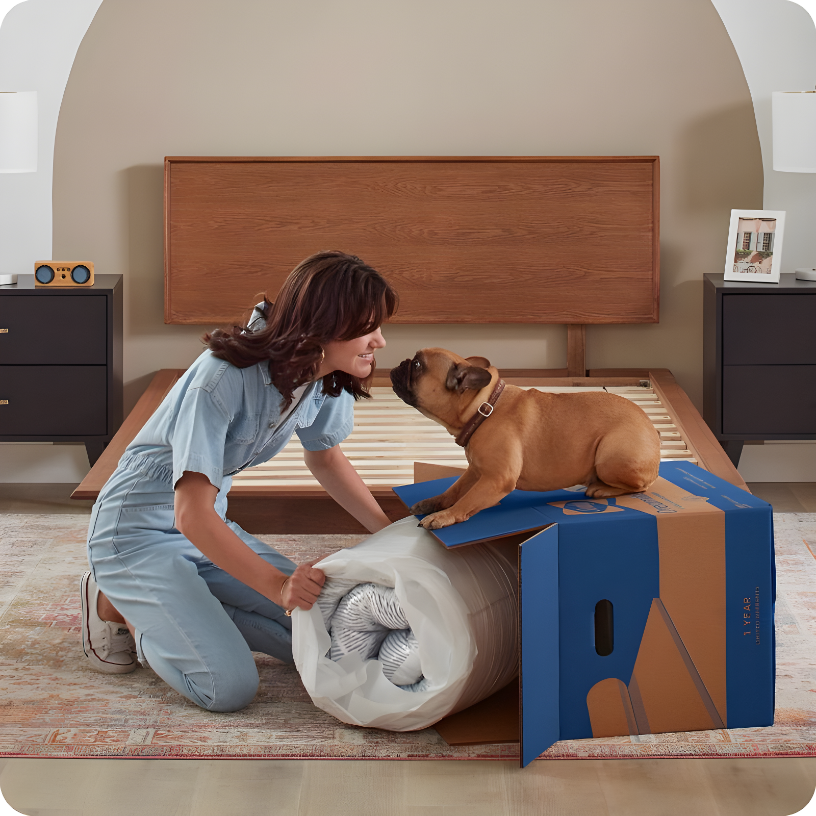 Sealy Sealy Dreamlife 8” Medium-Firm Foam Mattress-in-a-Box