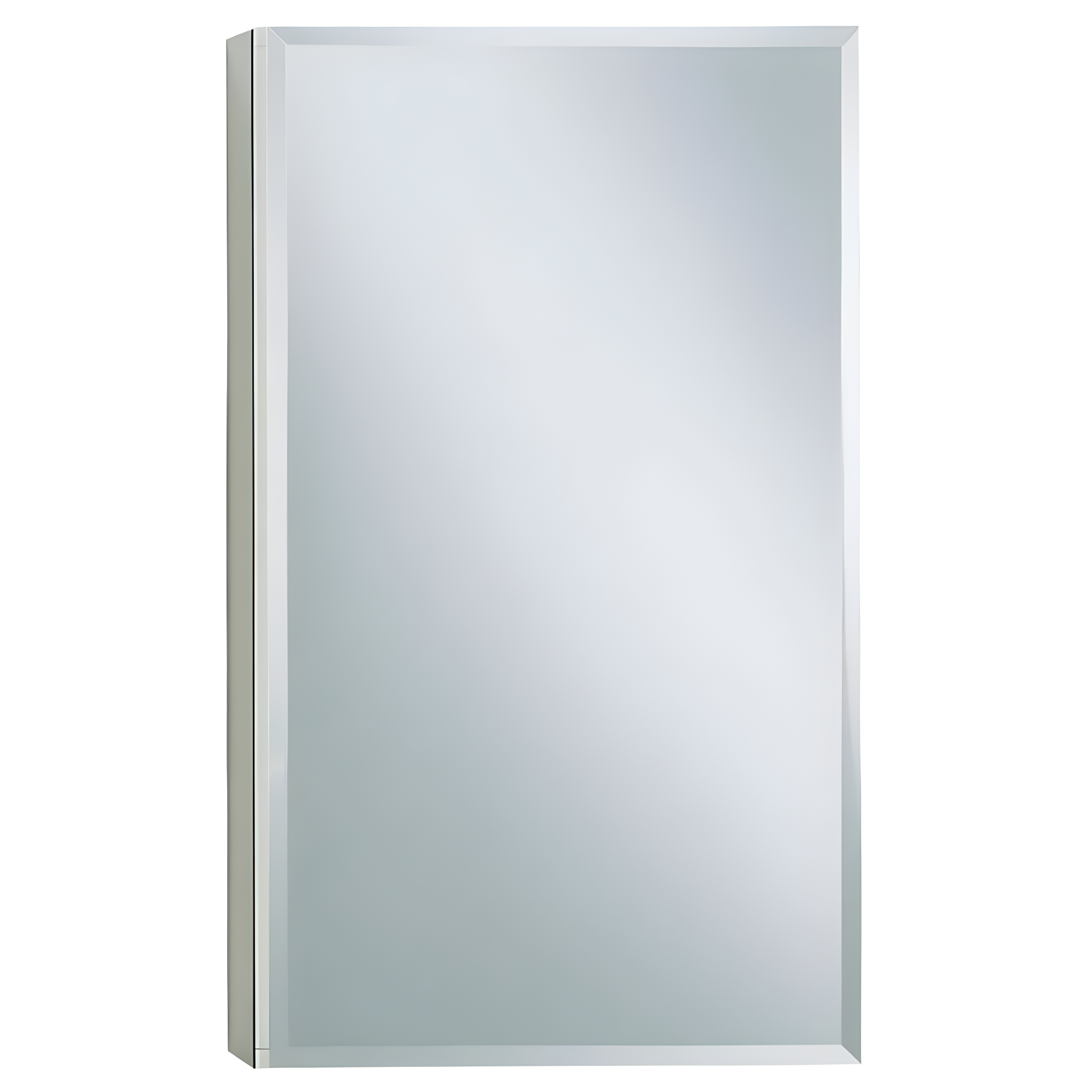 CLC Recessed or Surface Mount Frameless Aluminum Medicine Cabinet Adjustable Shelves