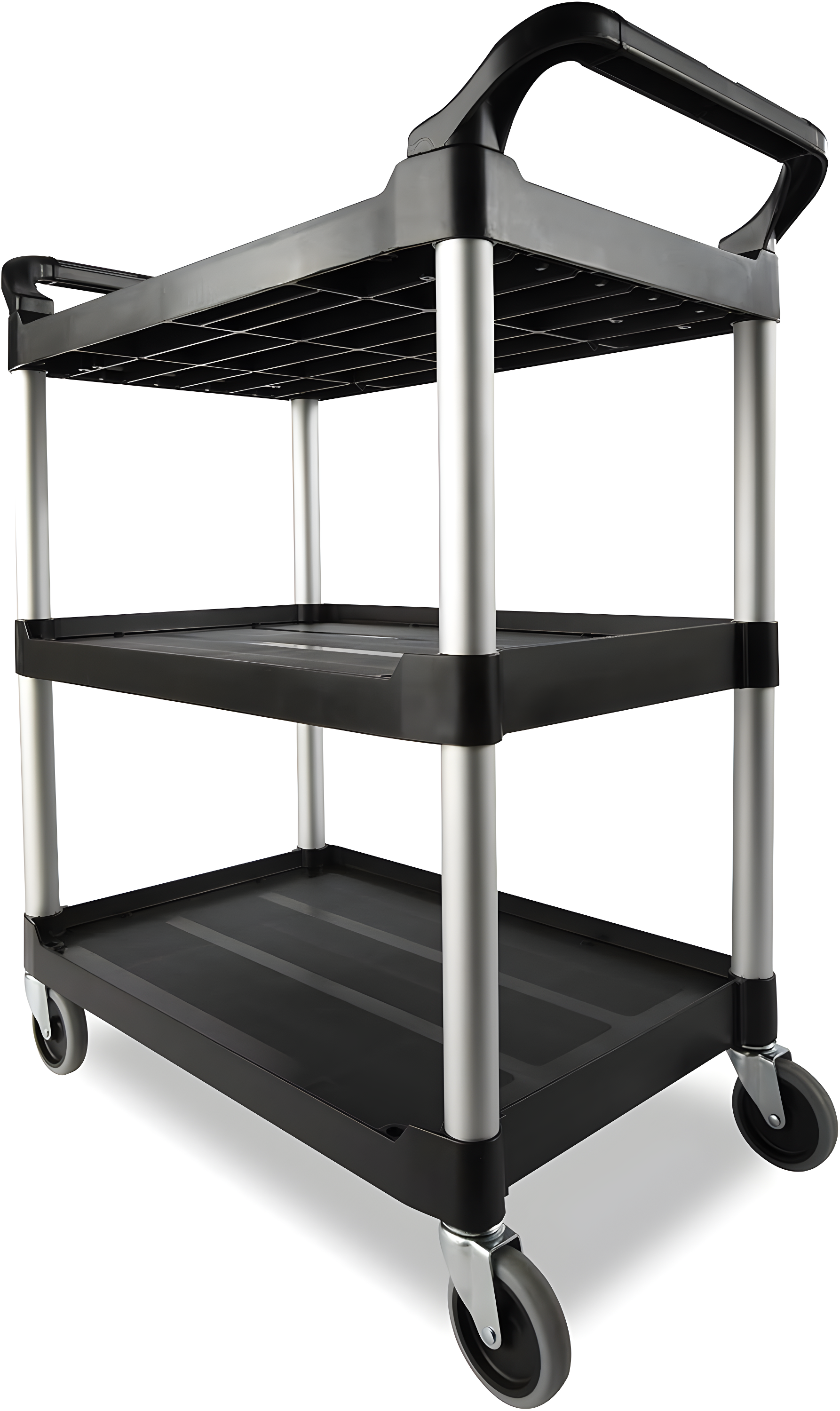 Rubbermaid Commercial Products 37.75'' H x 18.63'' W Utility Cart with Wheels