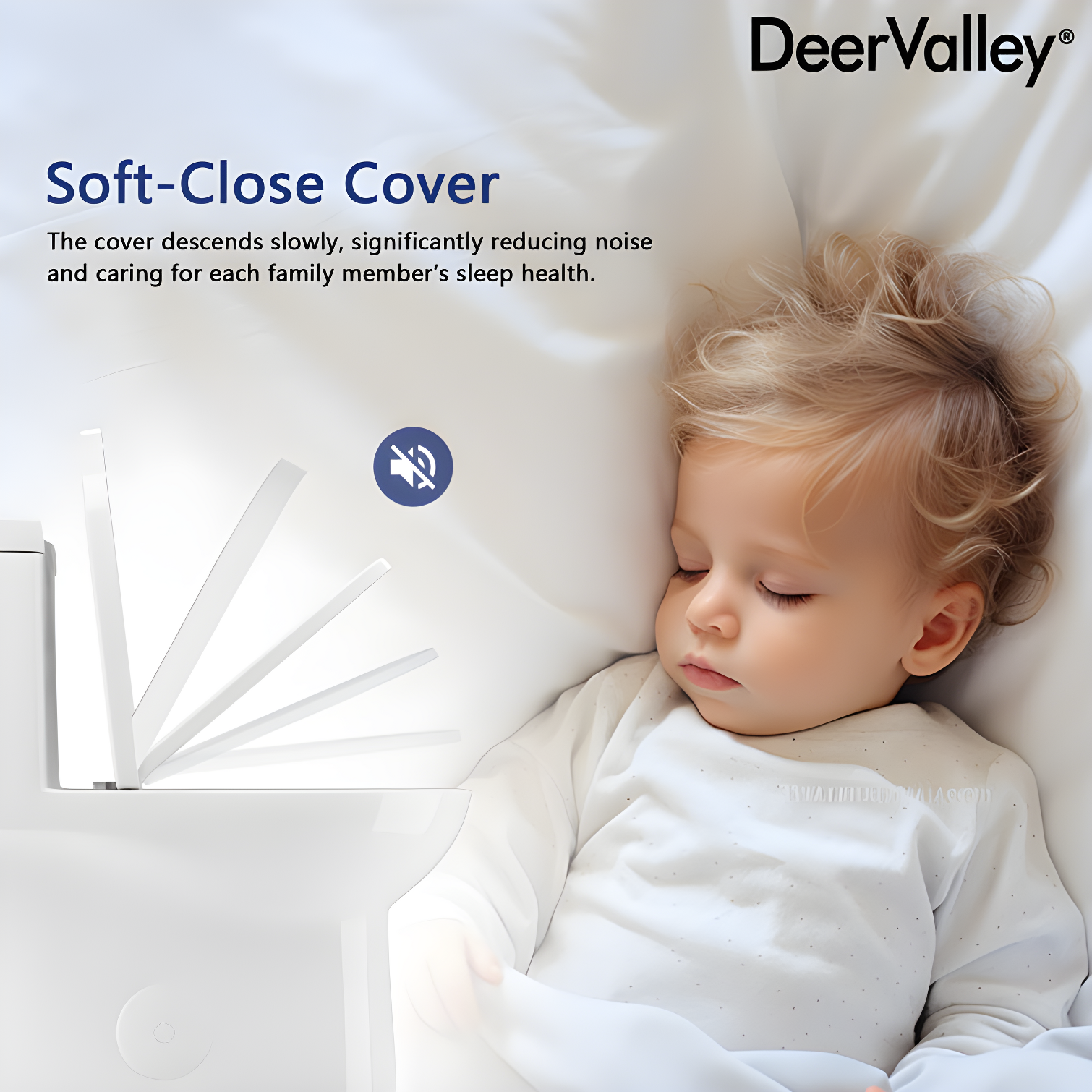 DeerValley Ally Dual-Flush Elongated One-Piece Toilet with Glazed Surface Modern Toilet with Comfort Seat Height  (Seat Included) DV-1F52816