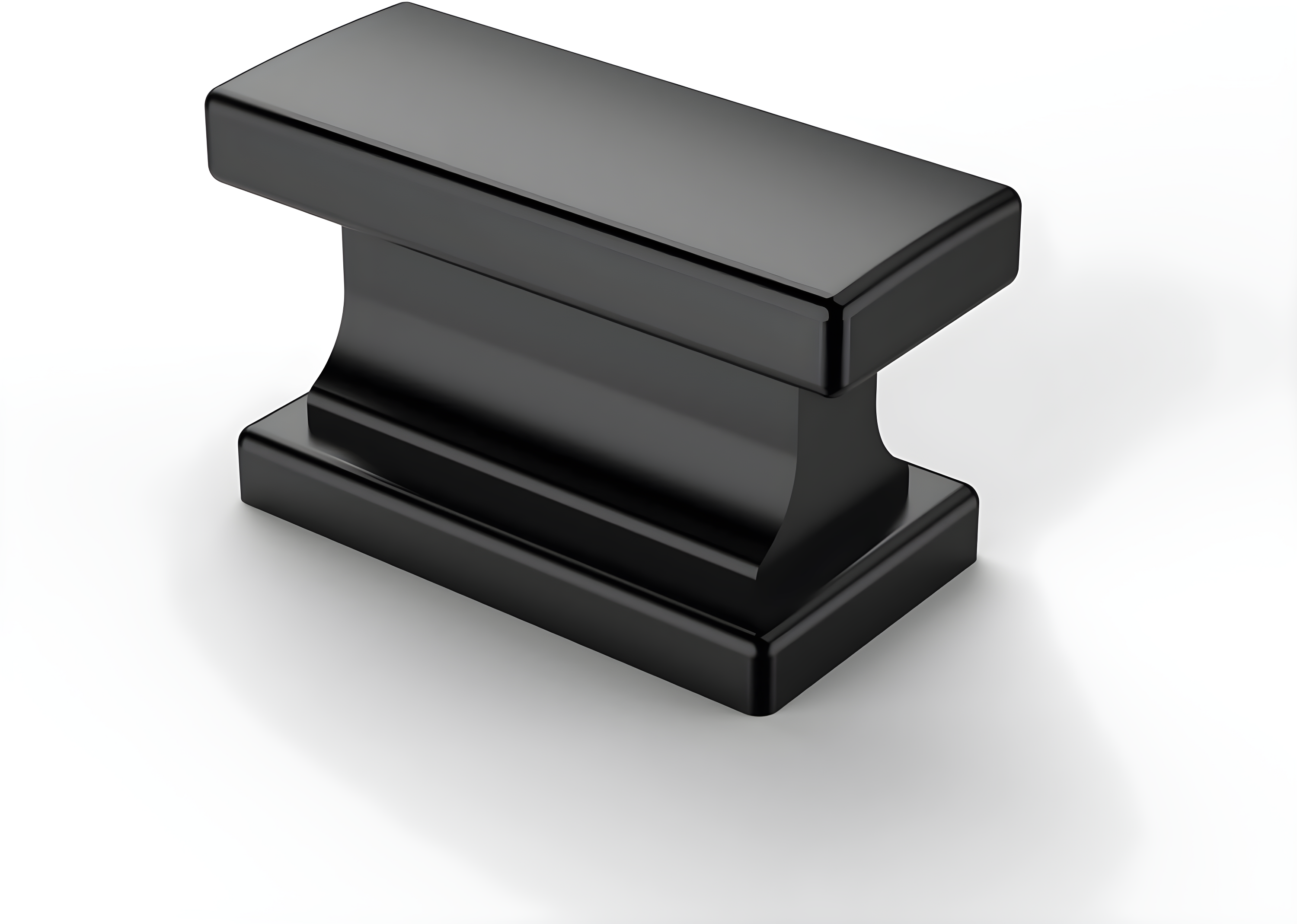 Black Cabinet Knobs - Modern Matte Black Drawer Knobs (1.14" - Kitchen, Dresser & Cupboard Closet)