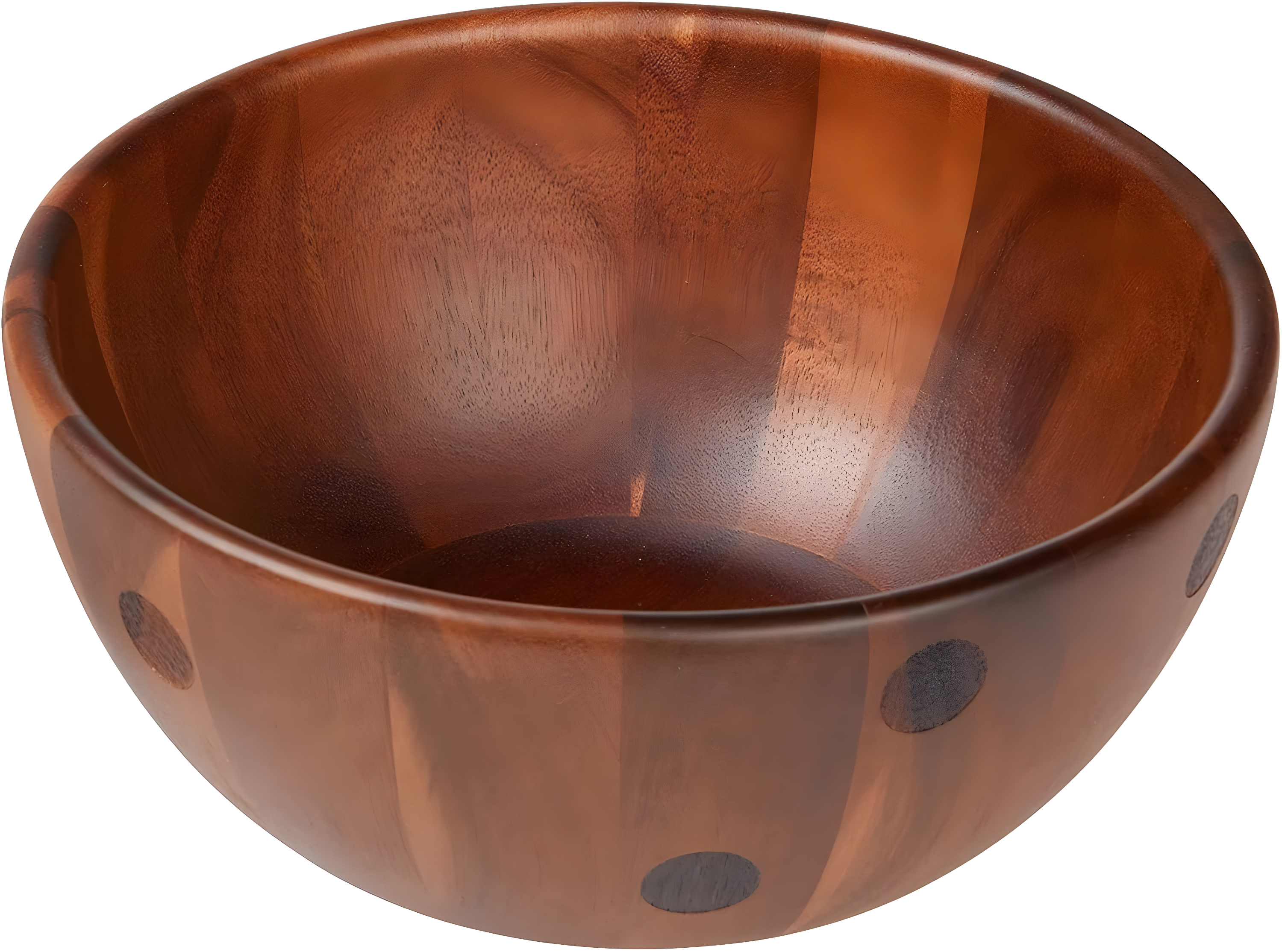 Kate Spade New York Deco Dot Wood Salad Bowl