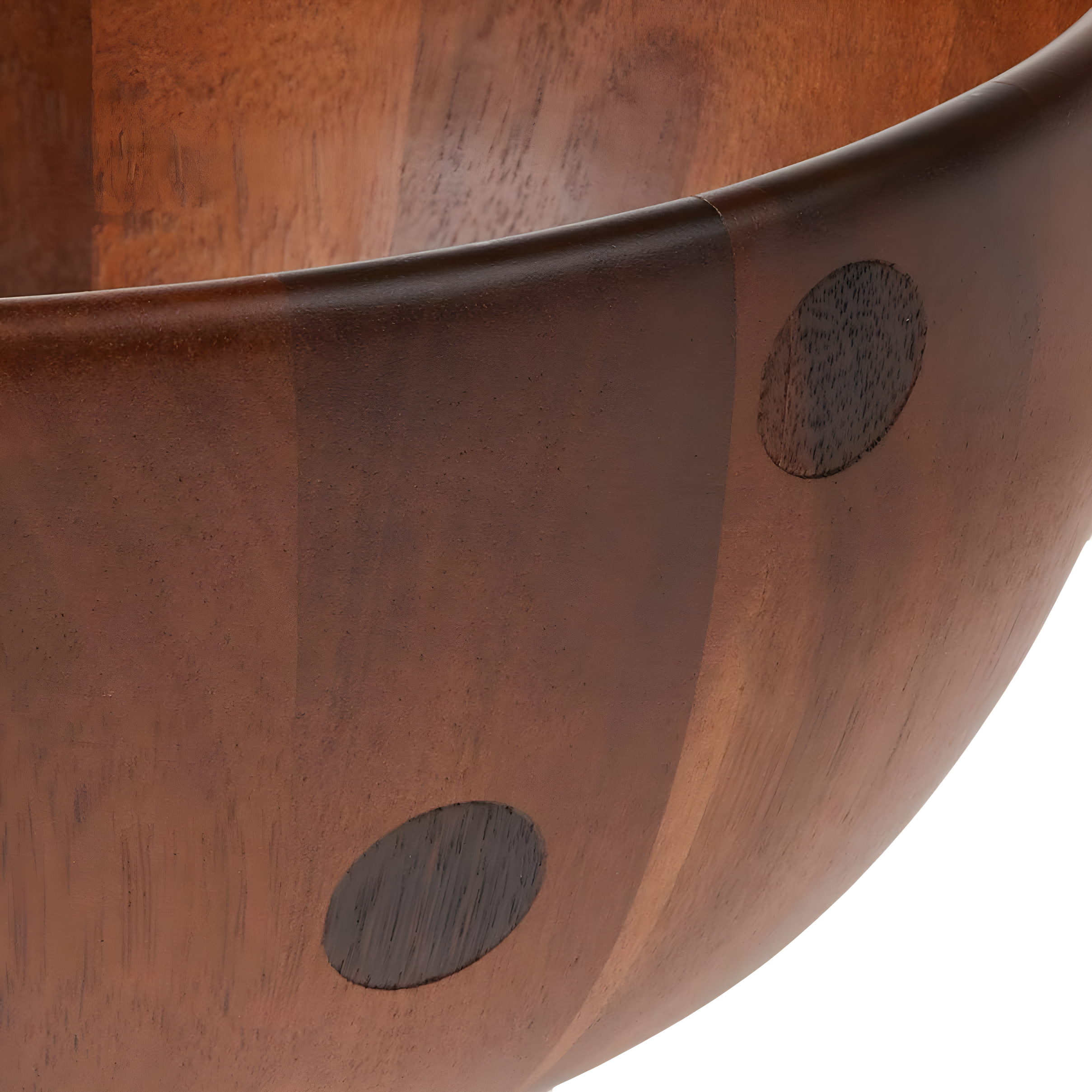 Kate Spade New York Deco Dot Wood Salad Bowl