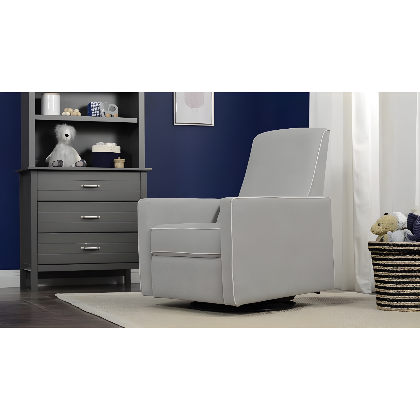 Piper Swivel Reclining Glider