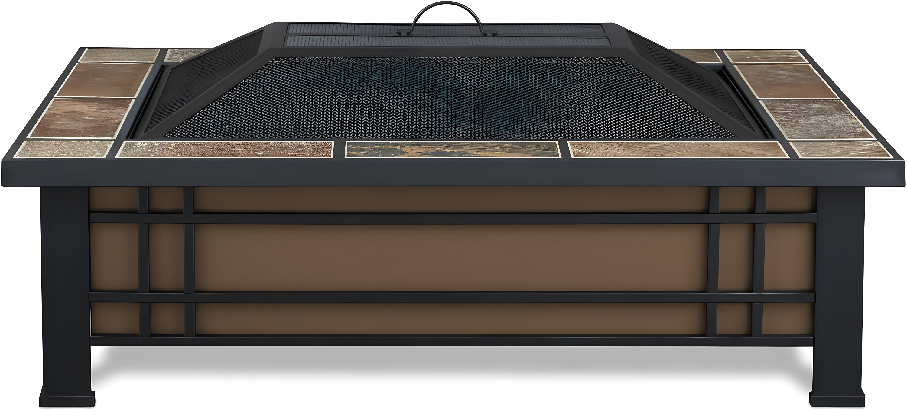 Hamilton Steel Wood Burning Fire Pit Table