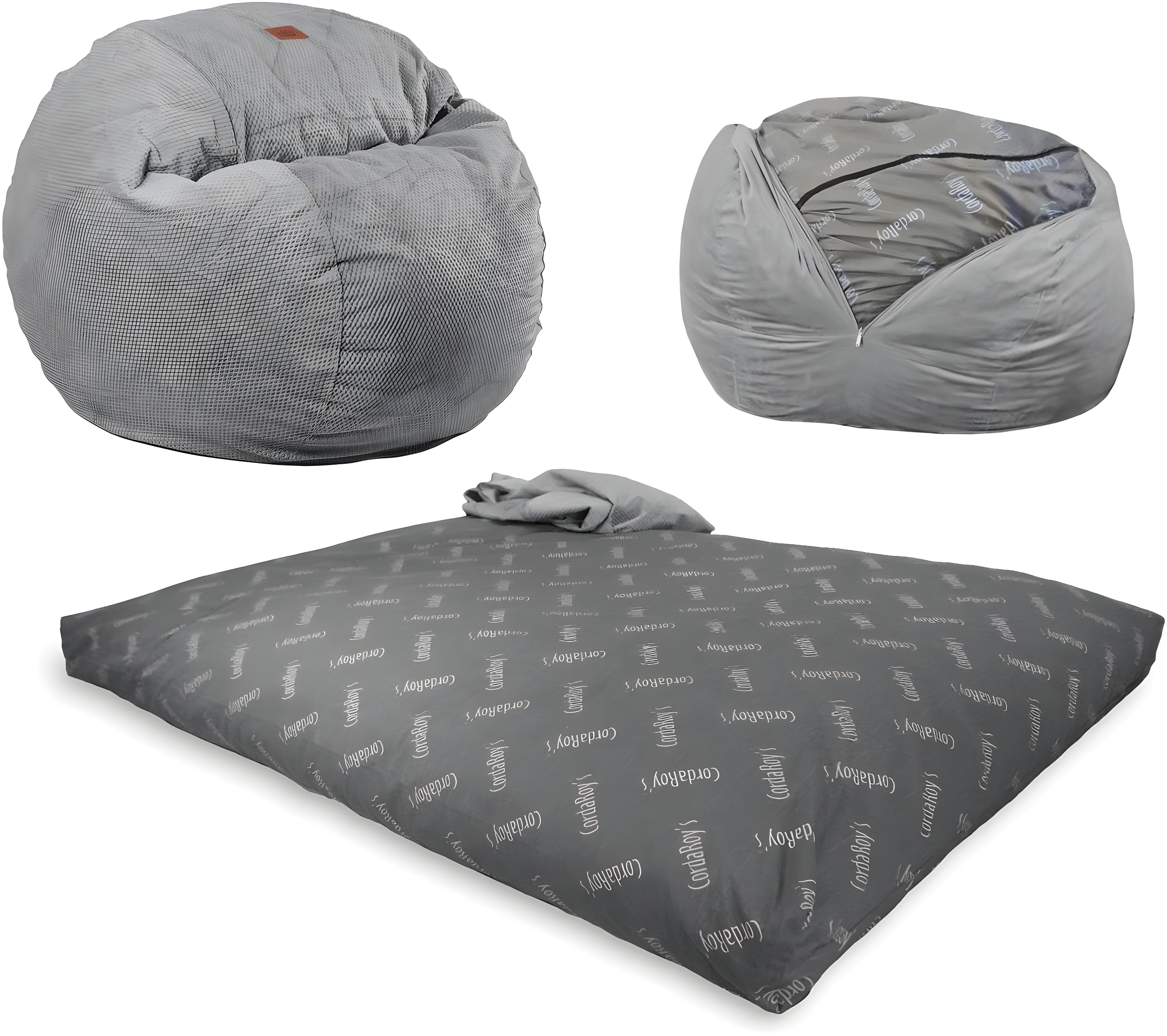 CordaRoy's CordaRoy's Chenille Convertible Bean Bag Chair