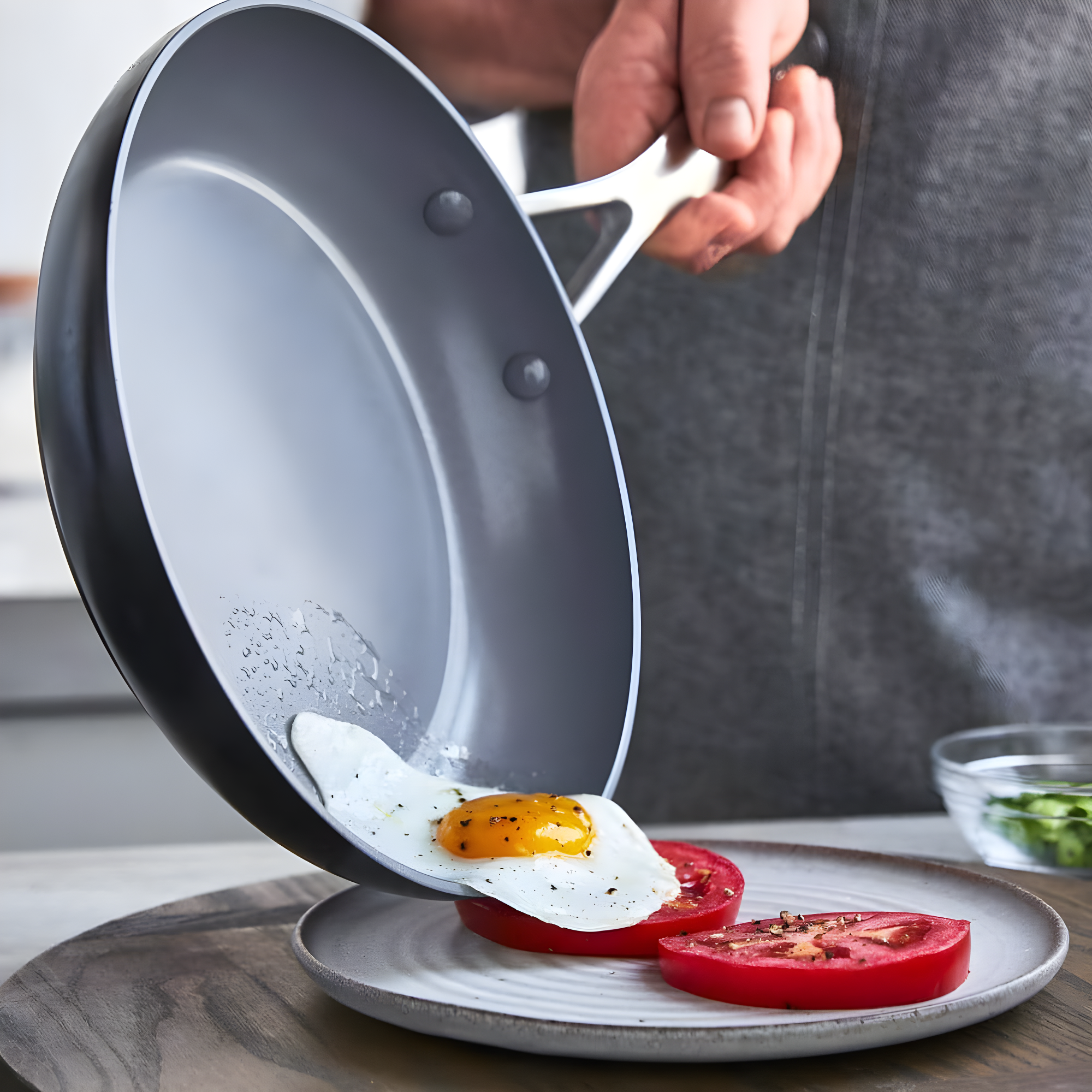 GreenPan GreenPan Valencia Pro Healthy Ceramic Nonstick Hard-Anodized Aluminum Frying Pan