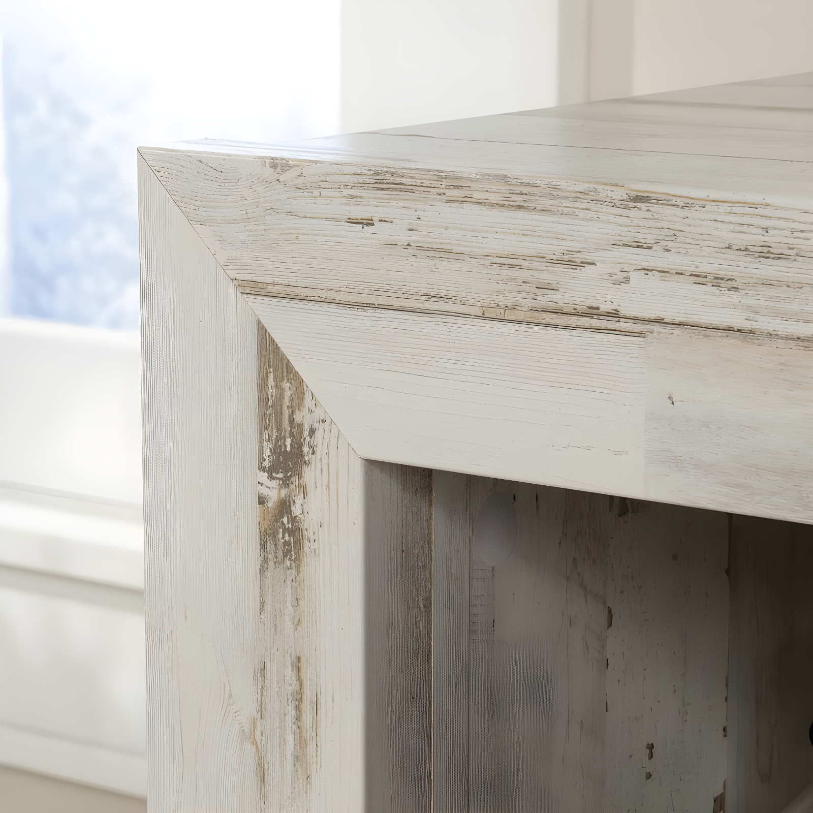 Dakota Pass Lateral File White Plank - Sauder: 1-Drawer, Open Shelf, MDF Construction, Metal Hardware