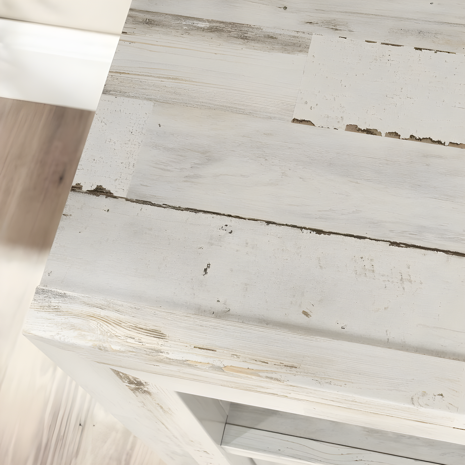 Dakota Pass Lateral File White Plank - Sauder: 1-Drawer, Open Shelf, MDF Construction, Metal Hardware