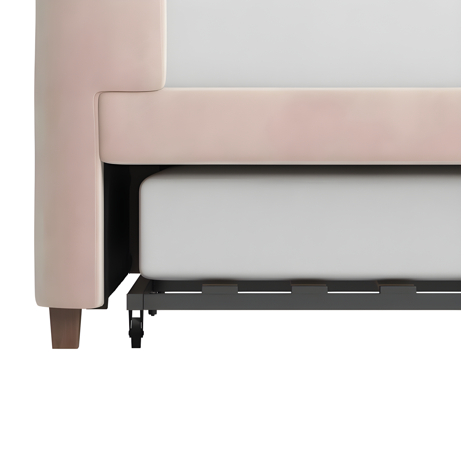 Valentina Twin Upholstered Daybed with Trundle