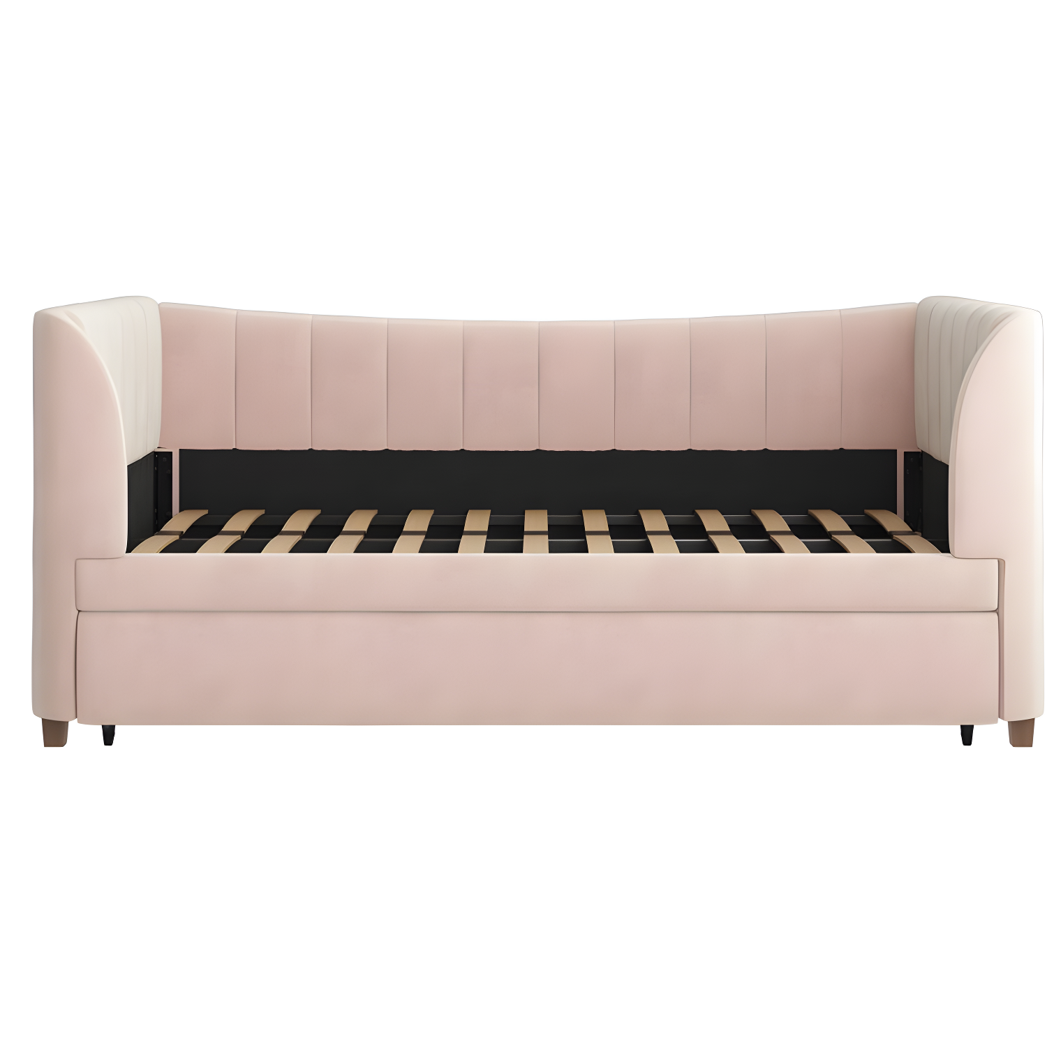 Valentina Twin Upholstered Daybed with Trundle