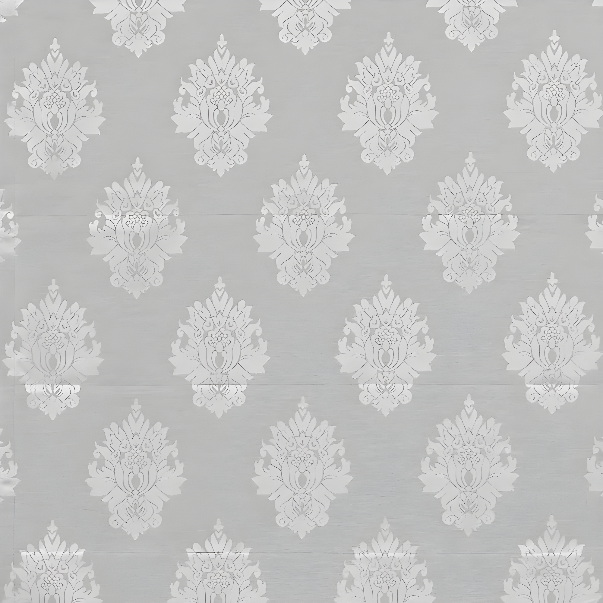 Amalgamated Textiles Exclusive Home Marseilles Damask 100% Blackout Roman Shade