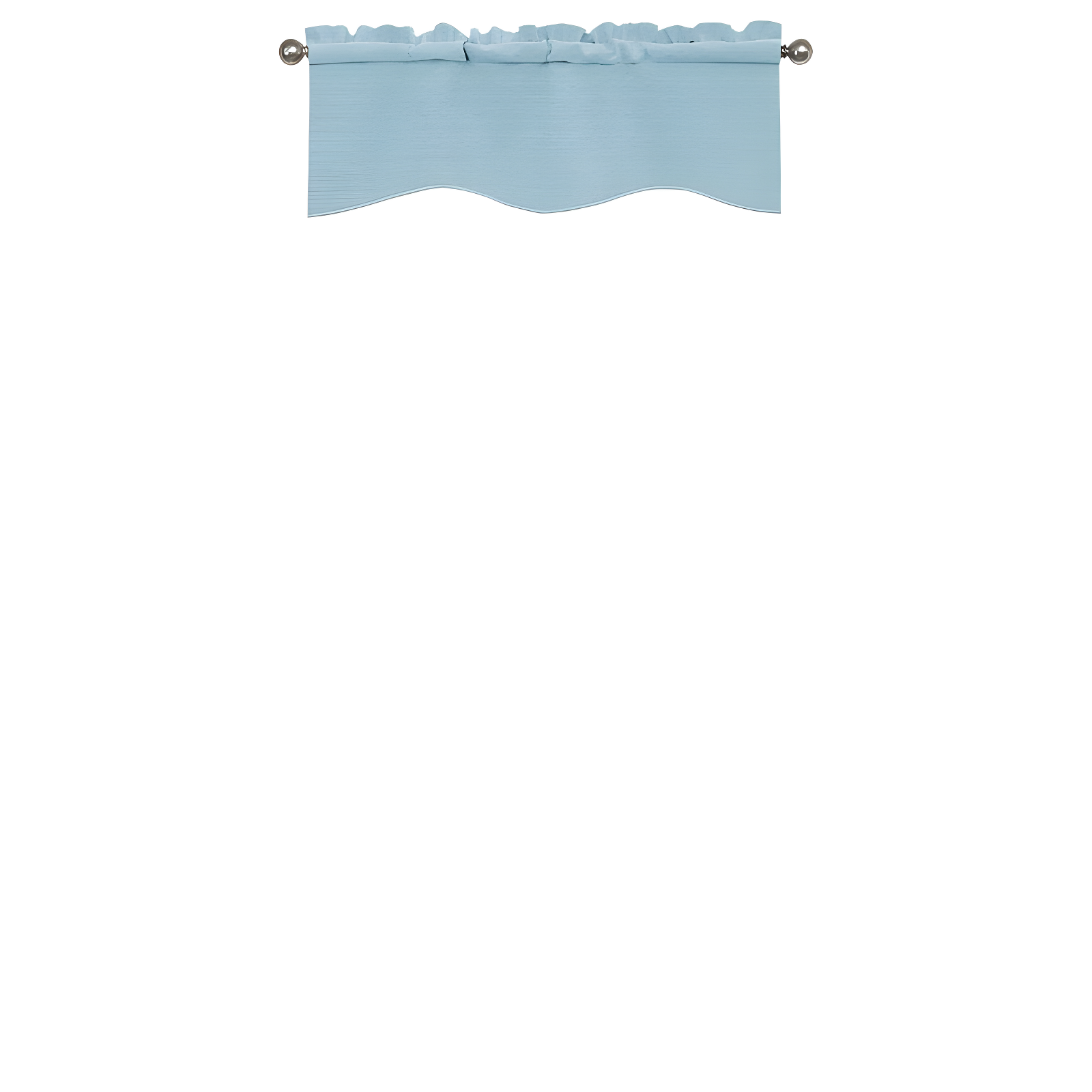 Kendall Scalloped 42'' W Window Valance