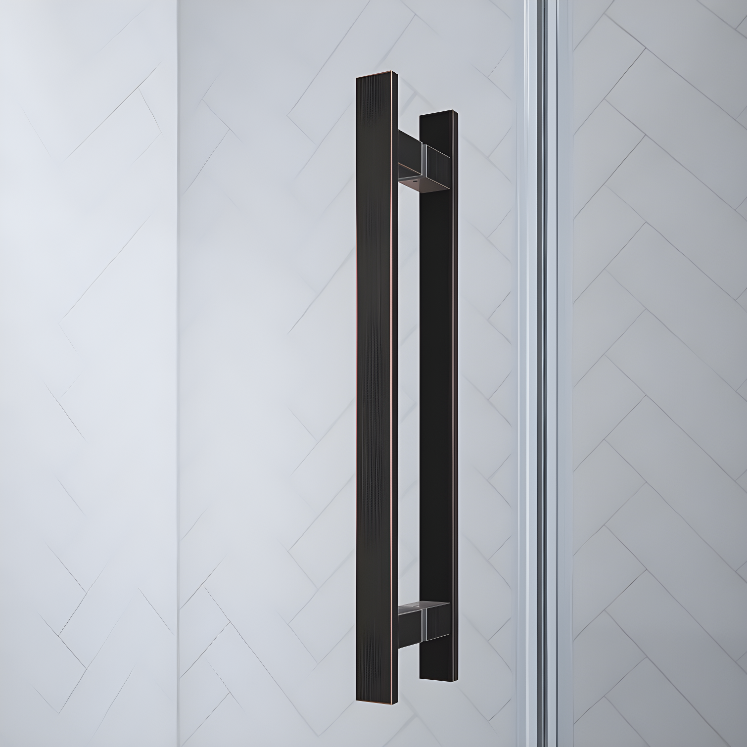 Endless Pasadena 40" W x 72" H Corner Frameless Shower Kit, Door, Panel, Base, Shelves