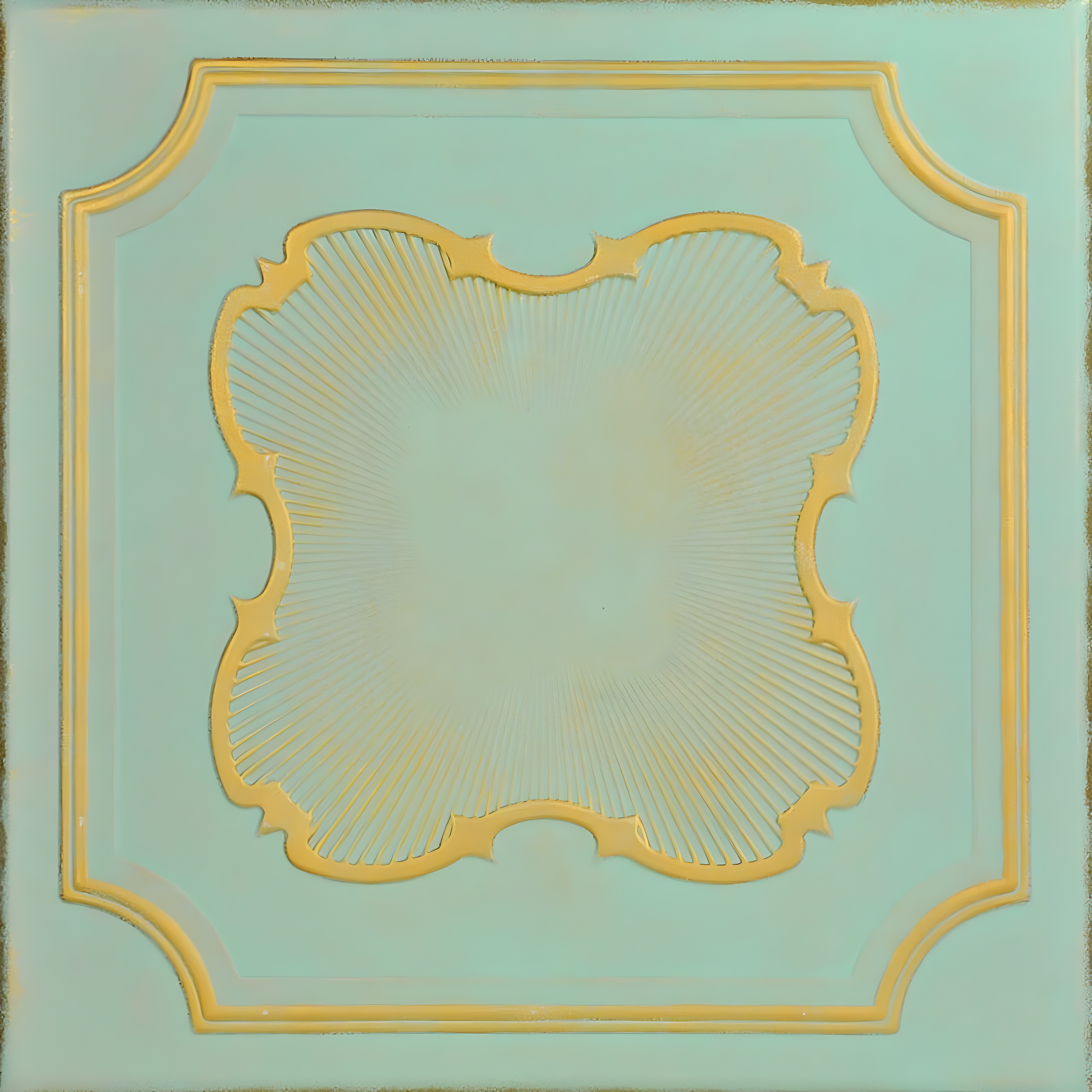 A La Maison Ceilings Coronado 1.6 ft. x 1.6 ft. Polystyrene Glue-up Ceiling Tile (Set of 48)