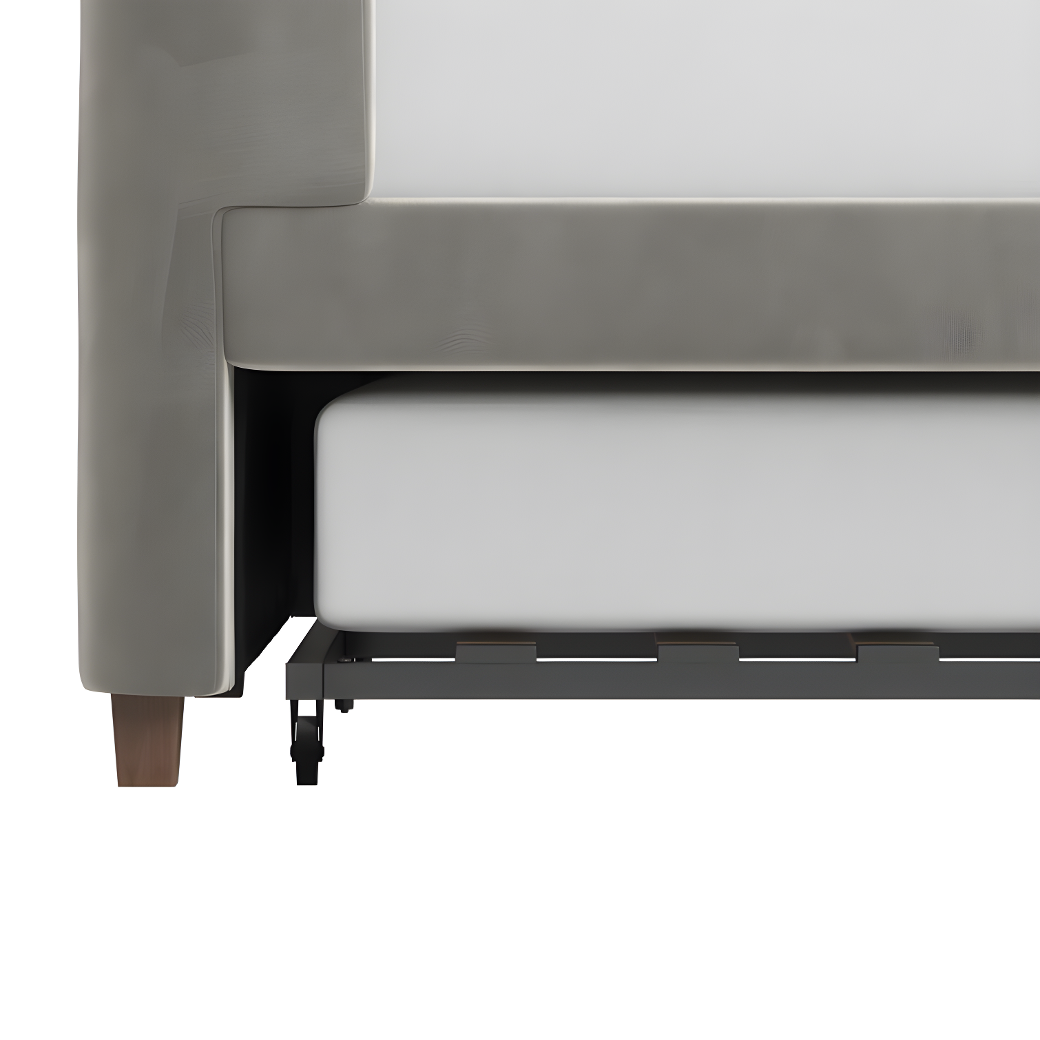 Valentina Twin Upholstered Daybed with Trundle