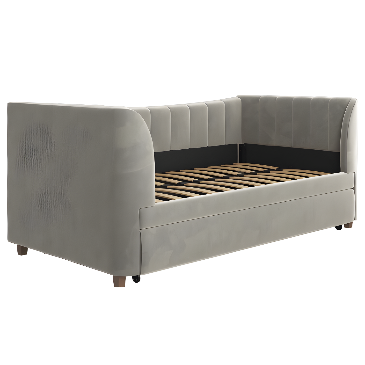 Valentina Twin Upholstered Daybed with Trundle