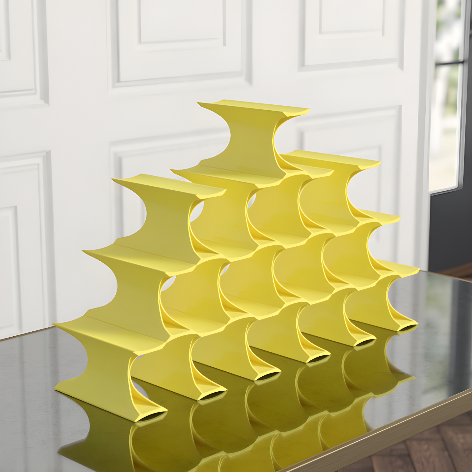 Infinity Wine Bottle Rack