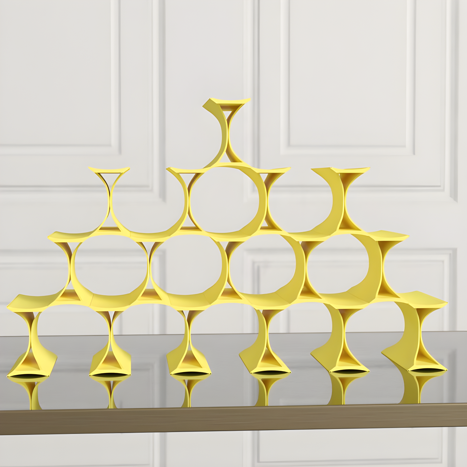Infinity Wine Bottle Rack