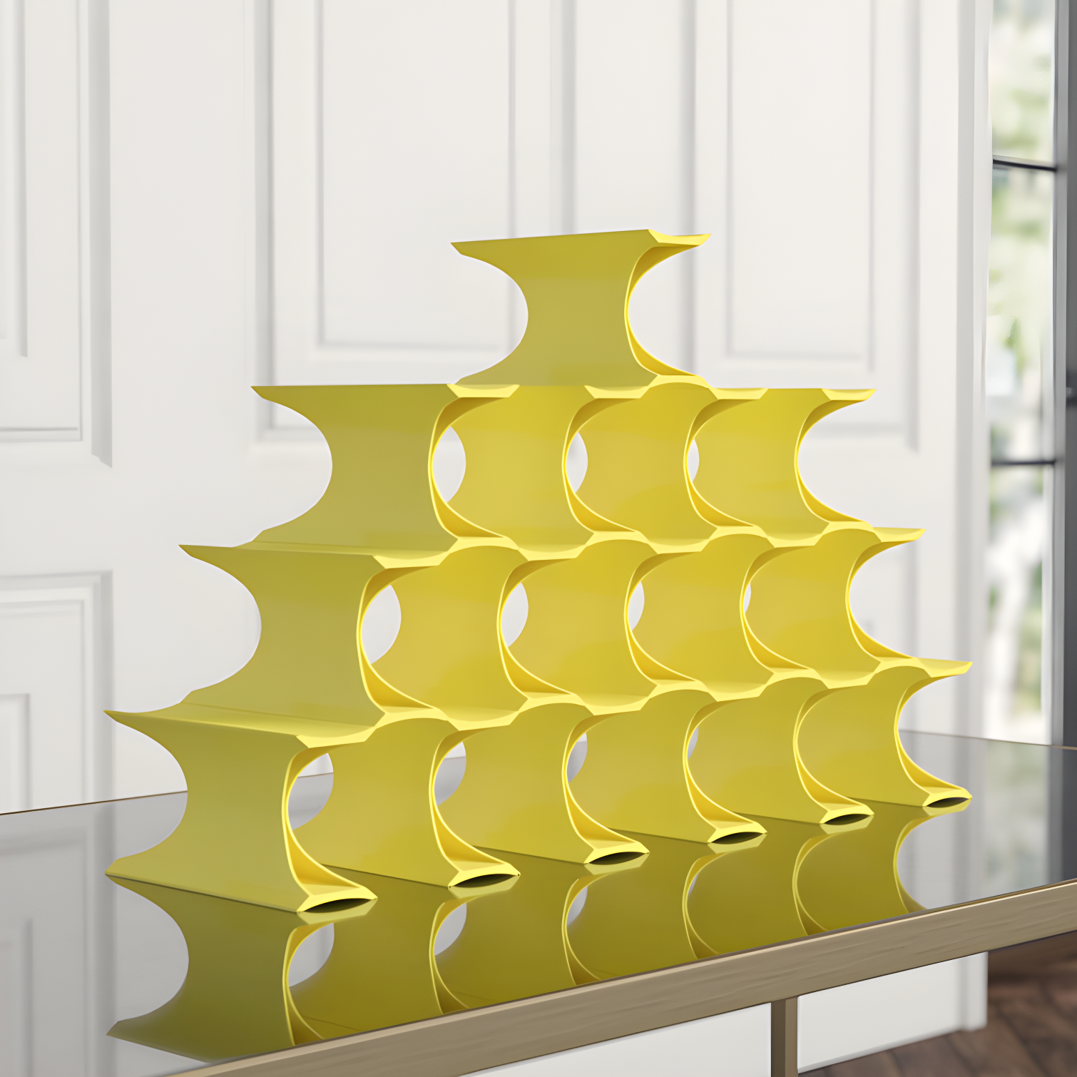 Infinity Wine Bottle Rack